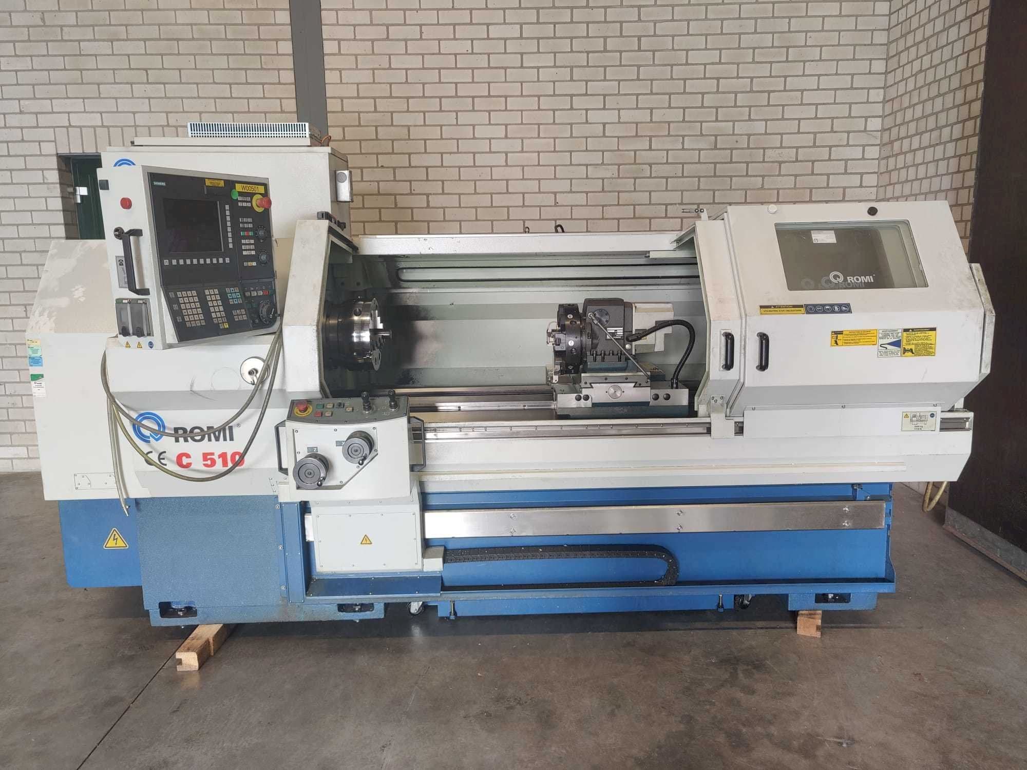 Prikaz  stroja Romi C510  sprijeda
