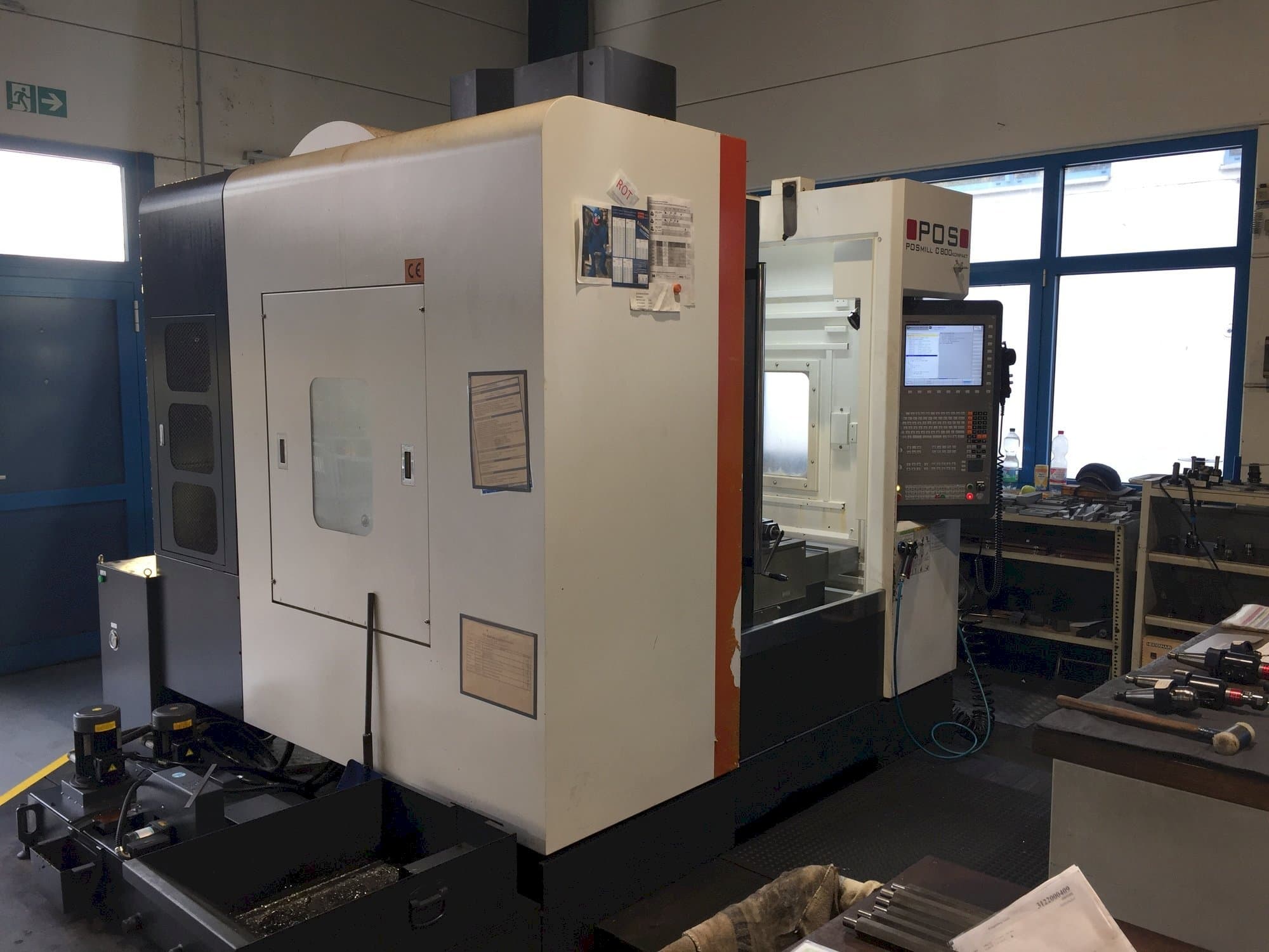 Prikaz  stroja POSmill C 800 Kompakt  sprijeda