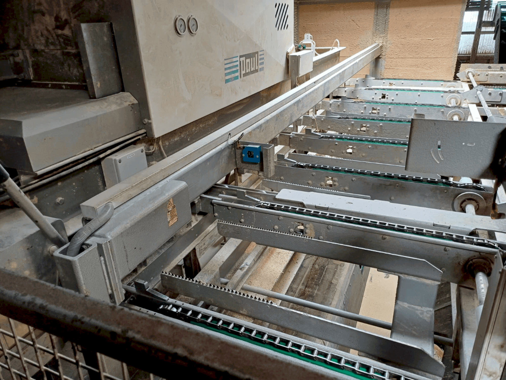 Prikaz  stroja Paul Reinhardt BK 1000  sprijeda