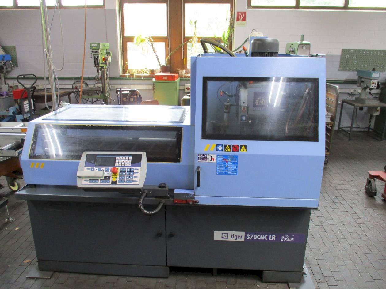 Prikaz  stroja MEP TIGER 370 CNC - LR  sprijeda