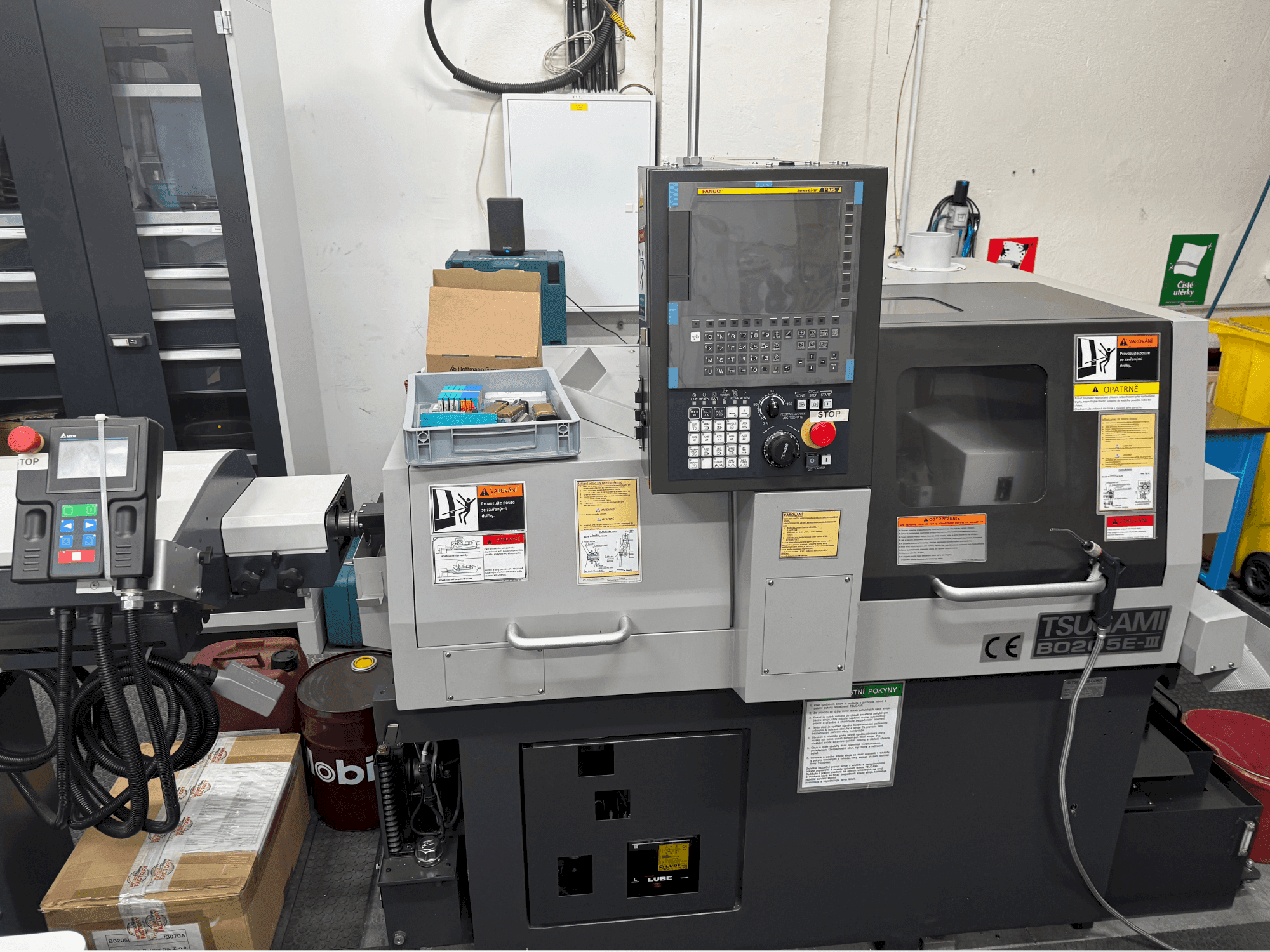 Prikaz  stroja TSUGAMI B0205E-III  sprijeda