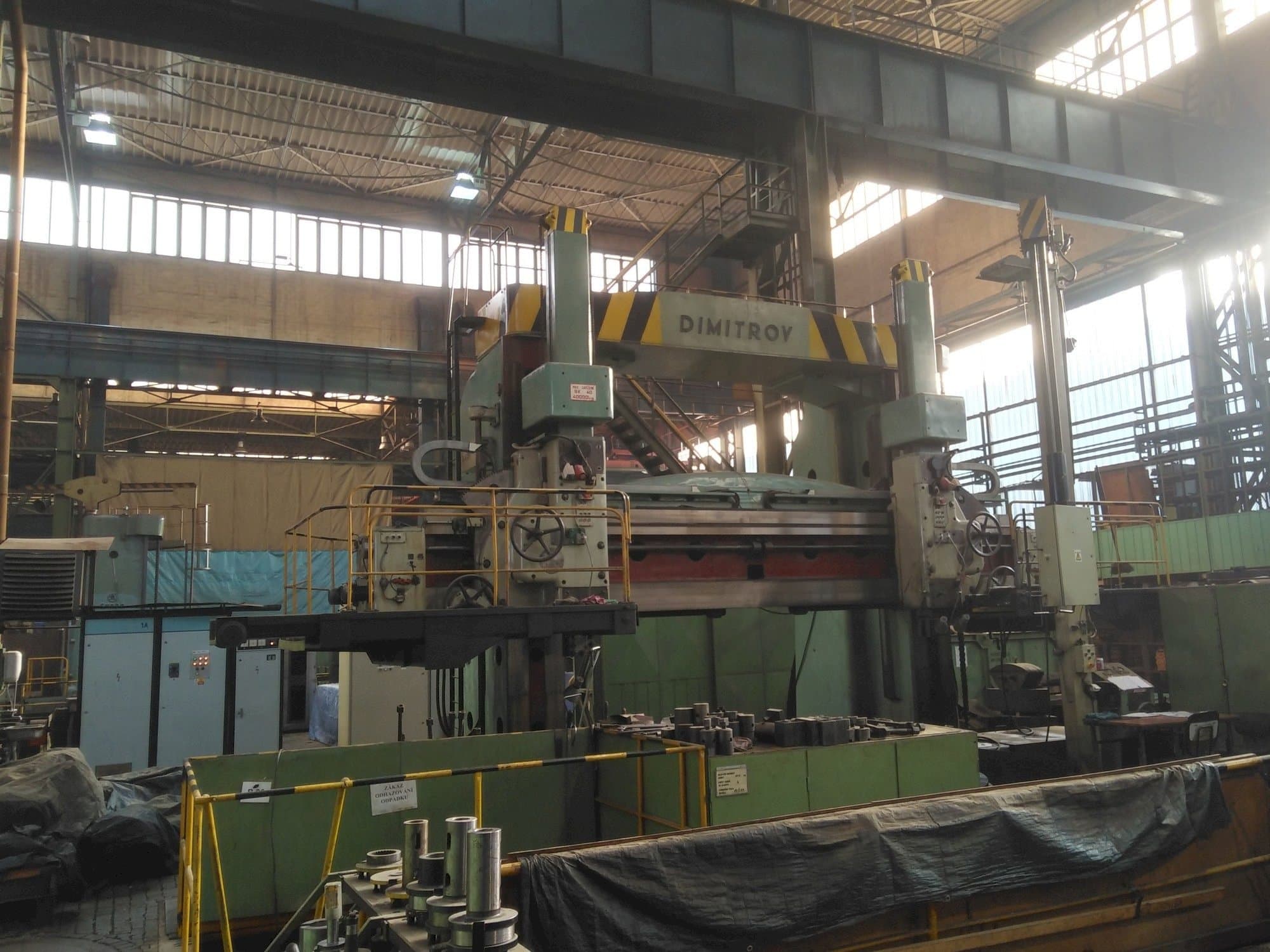 Prikaz stroja Dimitrov 4000 slijeva