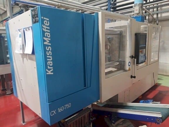 Prikaz  stroja Krauss Maffei KM 160-750 CX  sprijeda