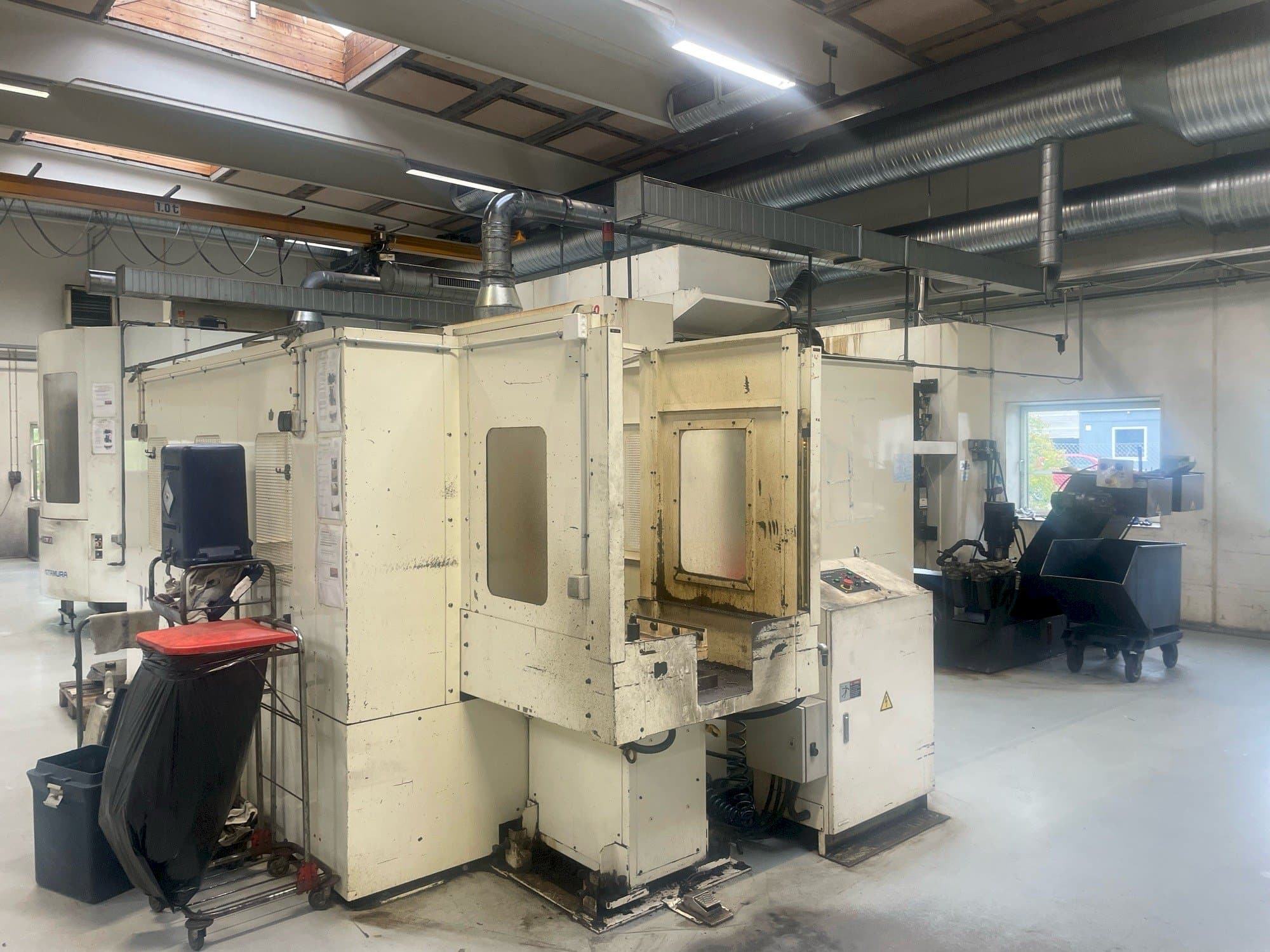 Prikaz  stroja Niigata SPN 50  sprijeda