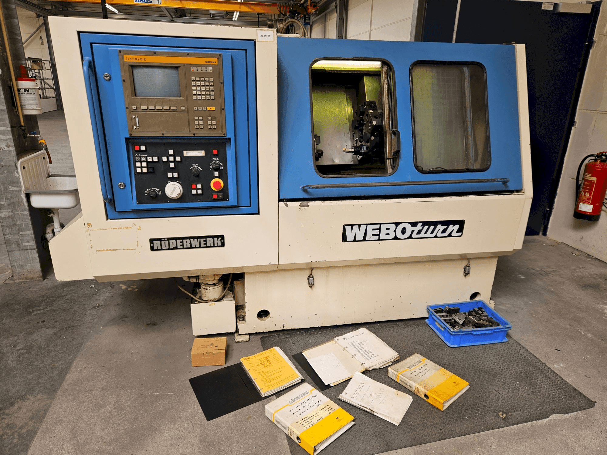 Prikaz  stroja ROEPERWERK WEBOturn 400  sprijeda