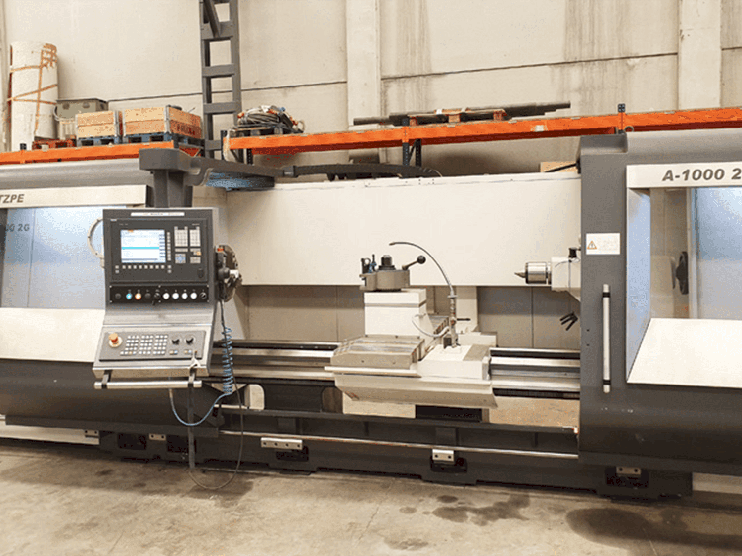 Prikaz  stroja Gurutzpe A-1000 2G  sprijeda