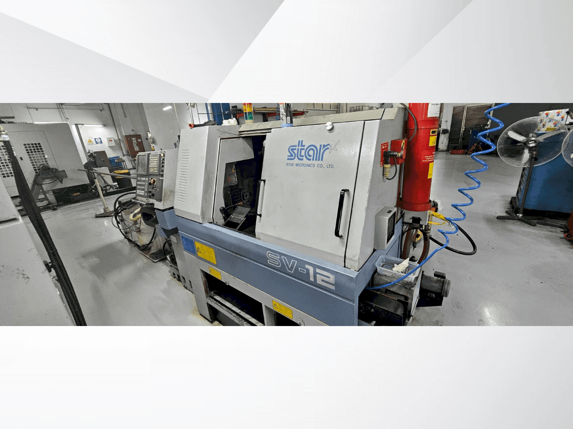 Prikaz  stroja Star SV-12  sprijeda