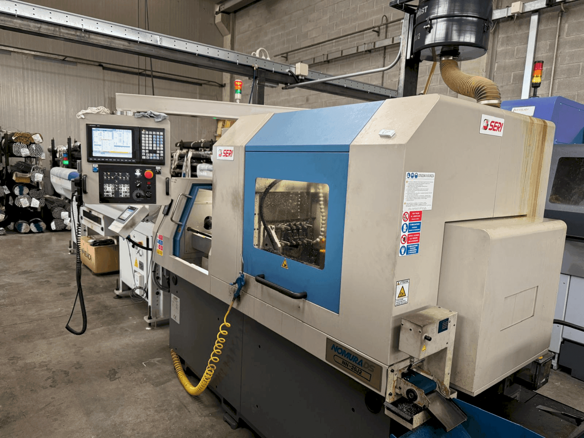 Prikaz  stroja NOMURA NN-20J2  sprijeda