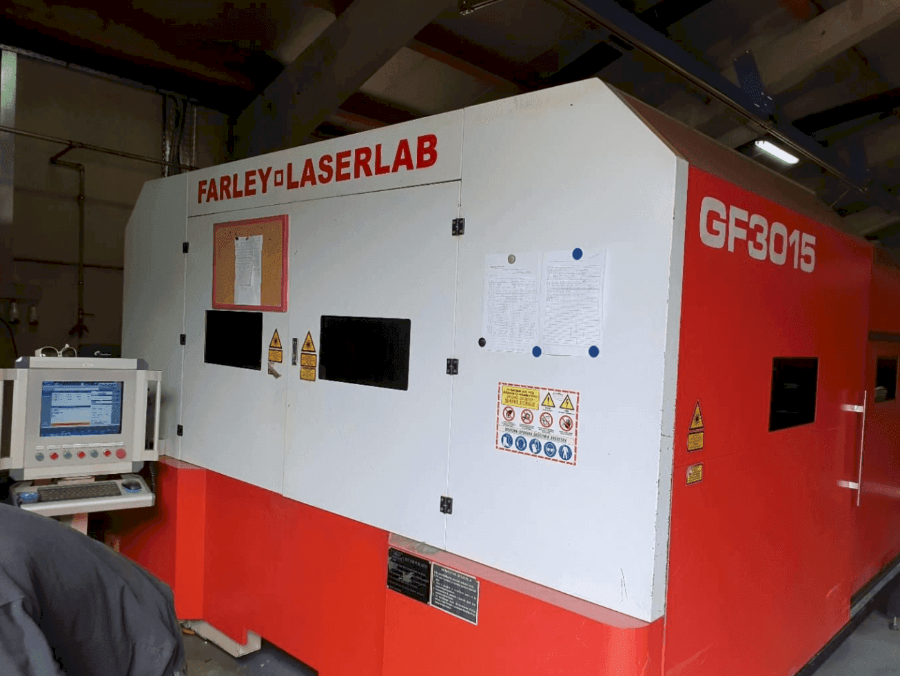 Prikaz  stroja Farley Laserlab Ht Gf 3015 Fiber  sprijeda