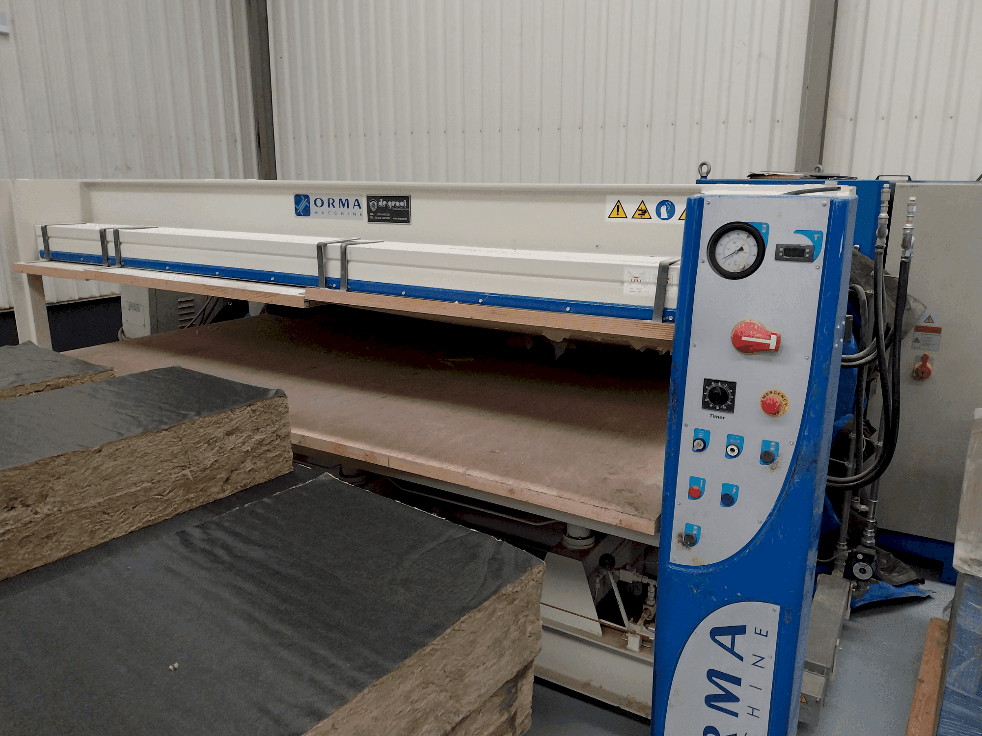 Prikaz  stroja ORMA C/6 30/13 AS-BA (2009)  sprijeda