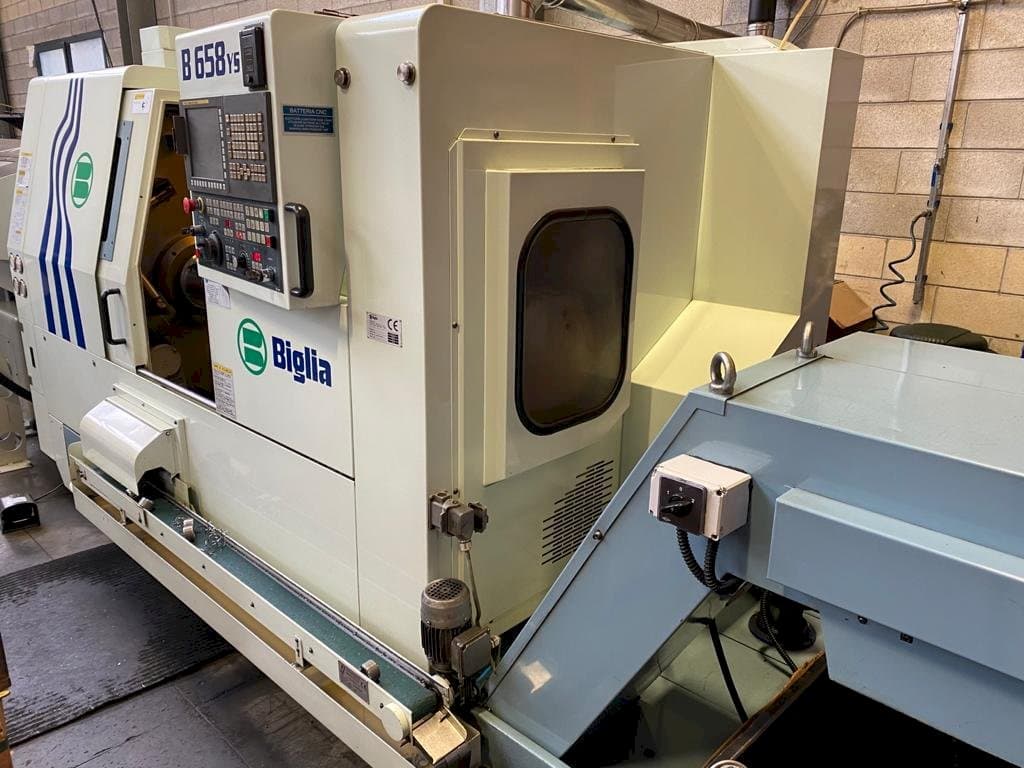 Prikaz bočne strane  stroja Biglia B658 YS