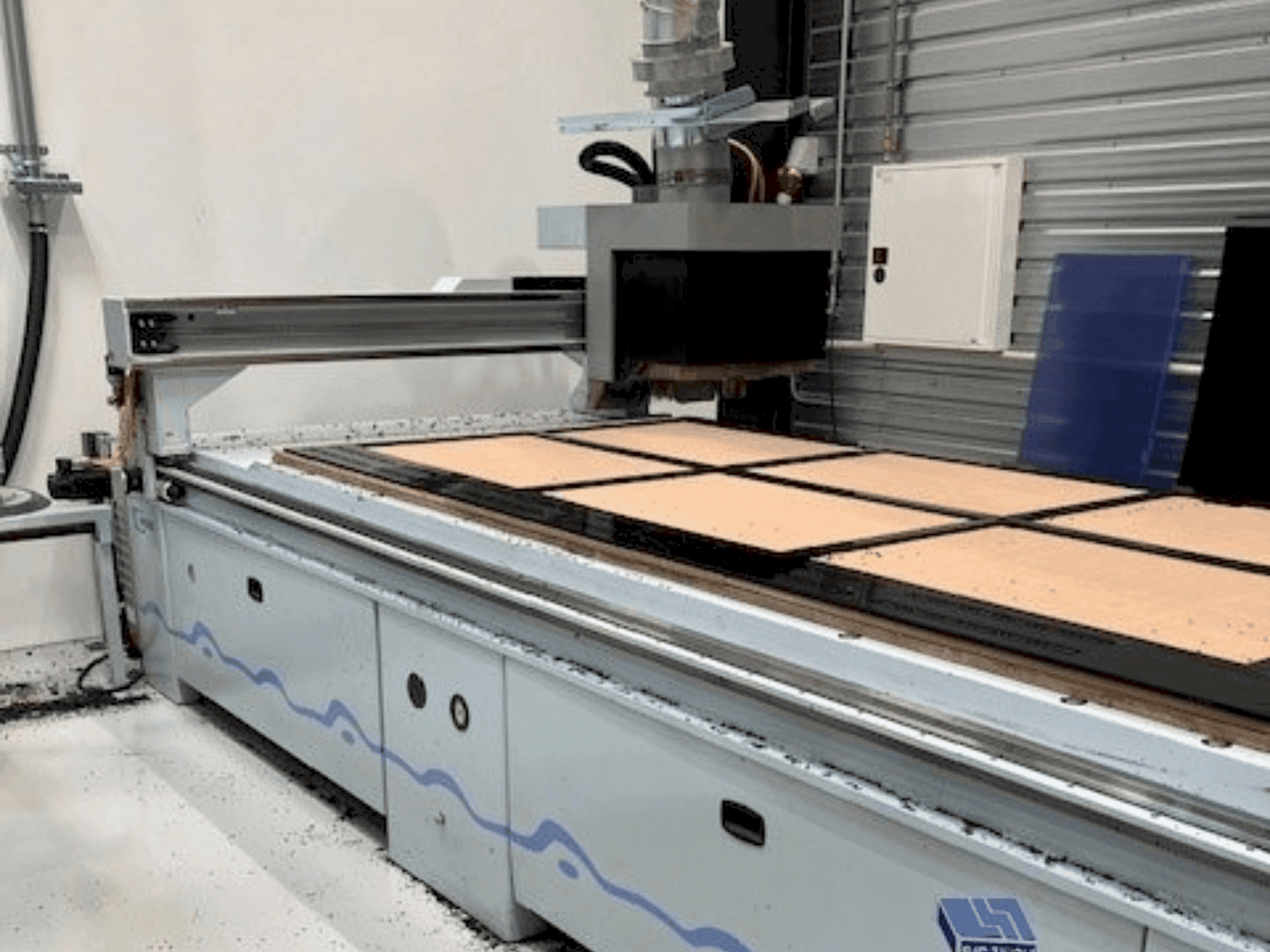 Prikaz  stroja Weeke Optimat BHP Vantage 34M  sprijeda
