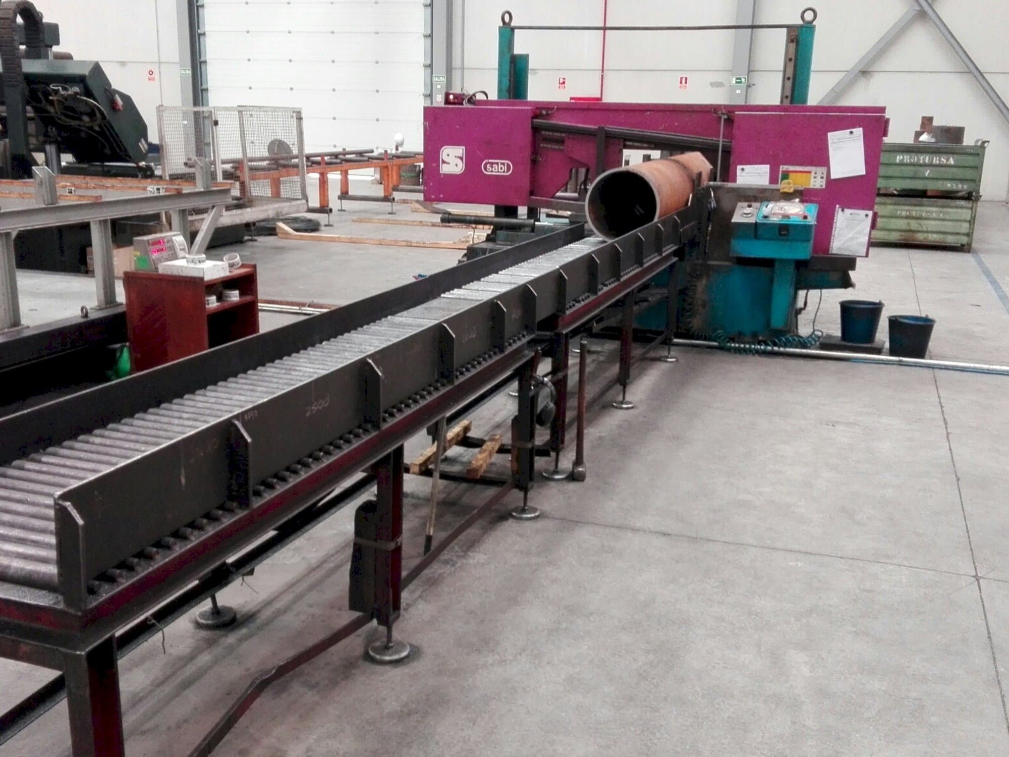 Prikaz  stroja Sabi PB-450A-NC  sprijeda