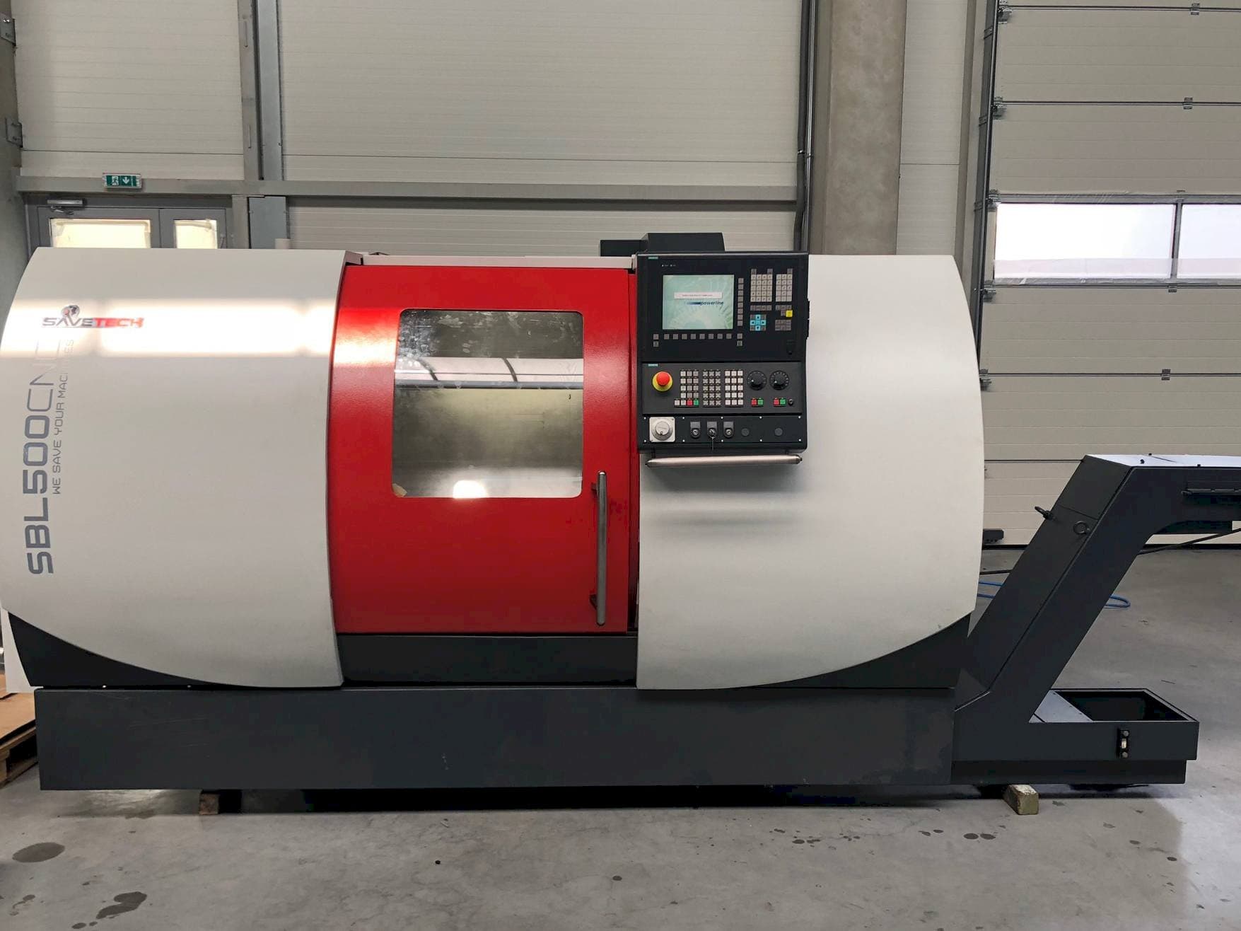 Prikaz  stroja TRENS SBL 500/750  sprijeda