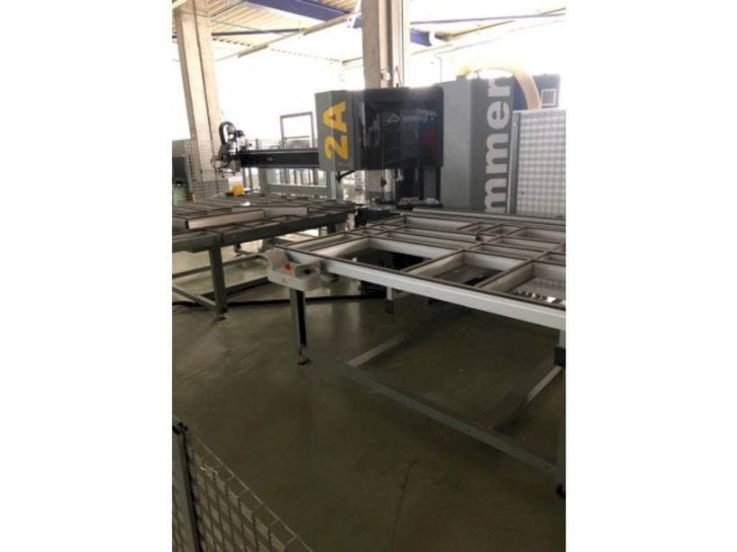 Prikaz  stroja Emmegi TRIMMER 2A  sprijeda