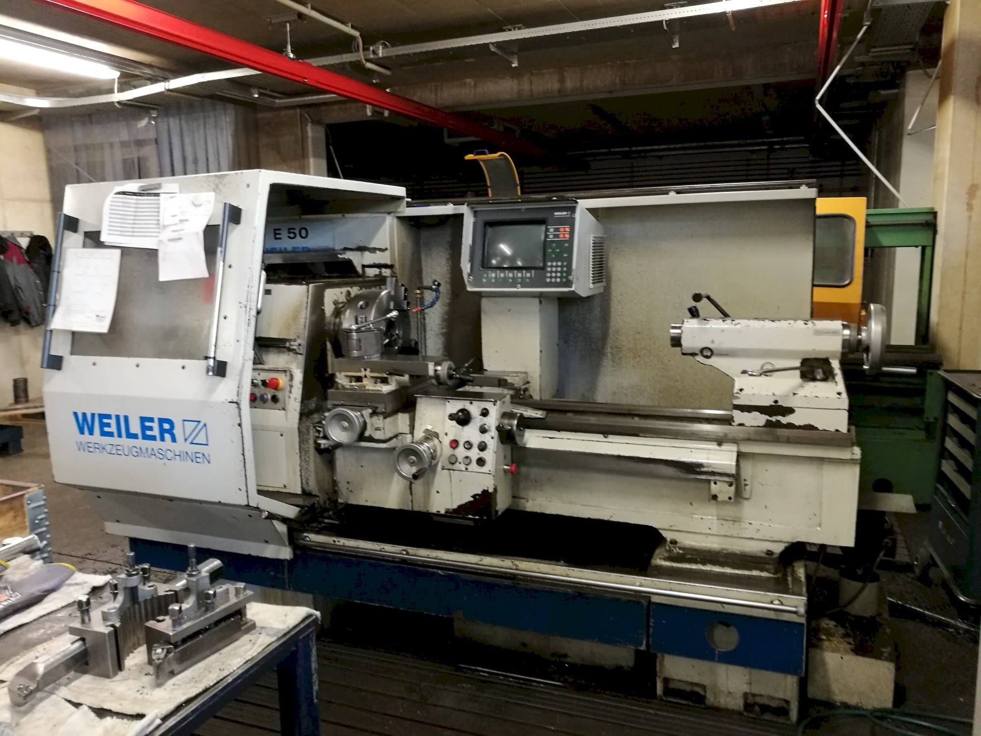 Prikaz  stroja Weiler E50/1  sprijeda