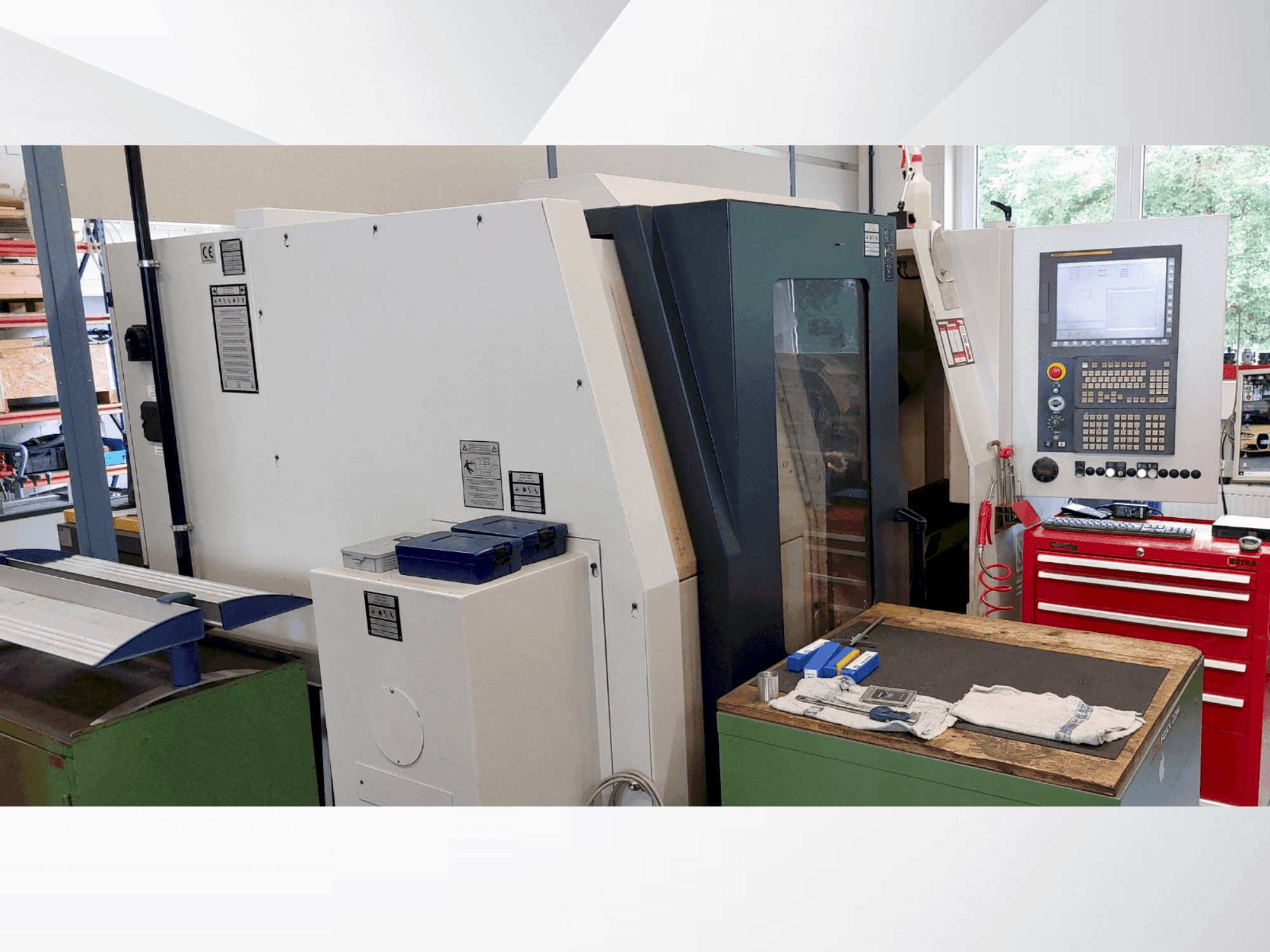 Prikaz  stroja SPINNER TC 600 65 MC  sprijeda