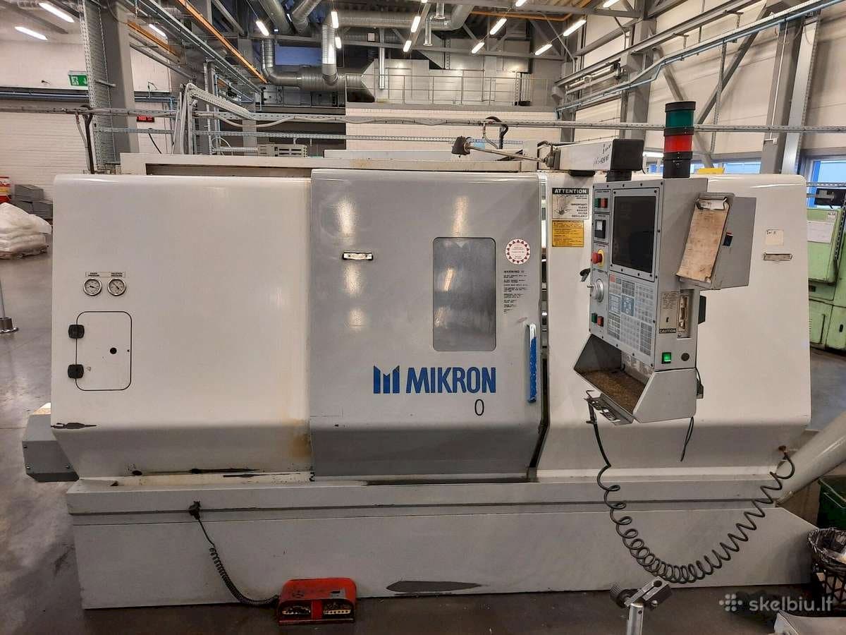Prikaz  stroja MIKRON-HAAS LCE860T  sprijeda