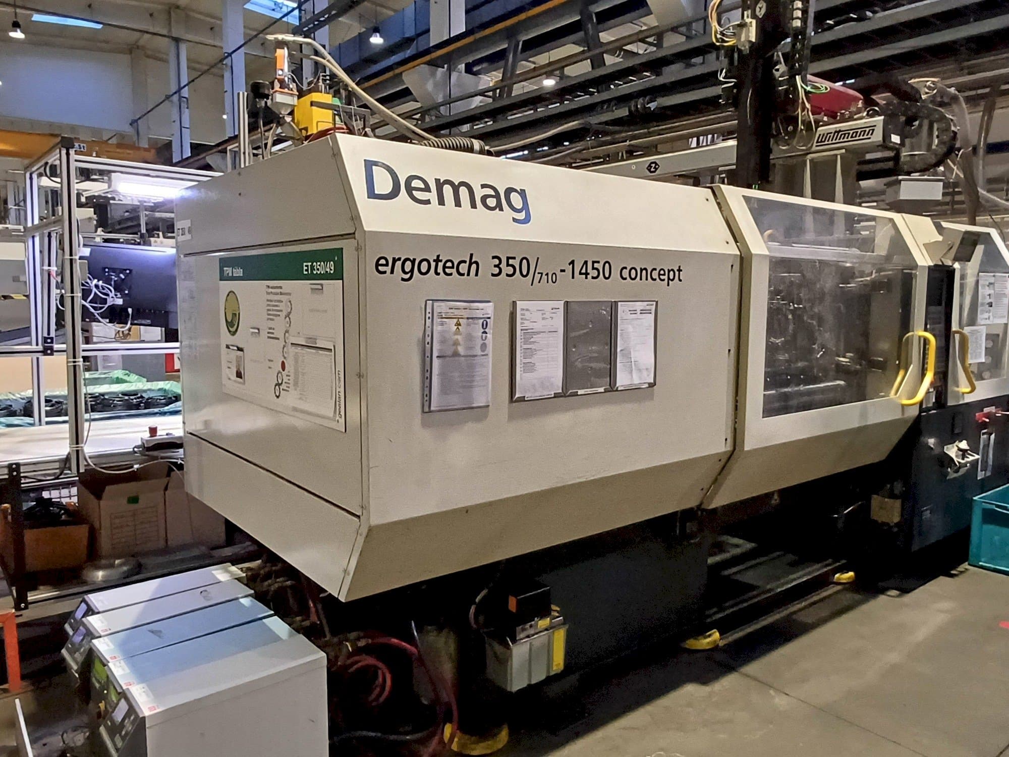 Prikaz  stroja SUMITOMO SHI DEMAG Ergotech 350 Concept  sprijeda