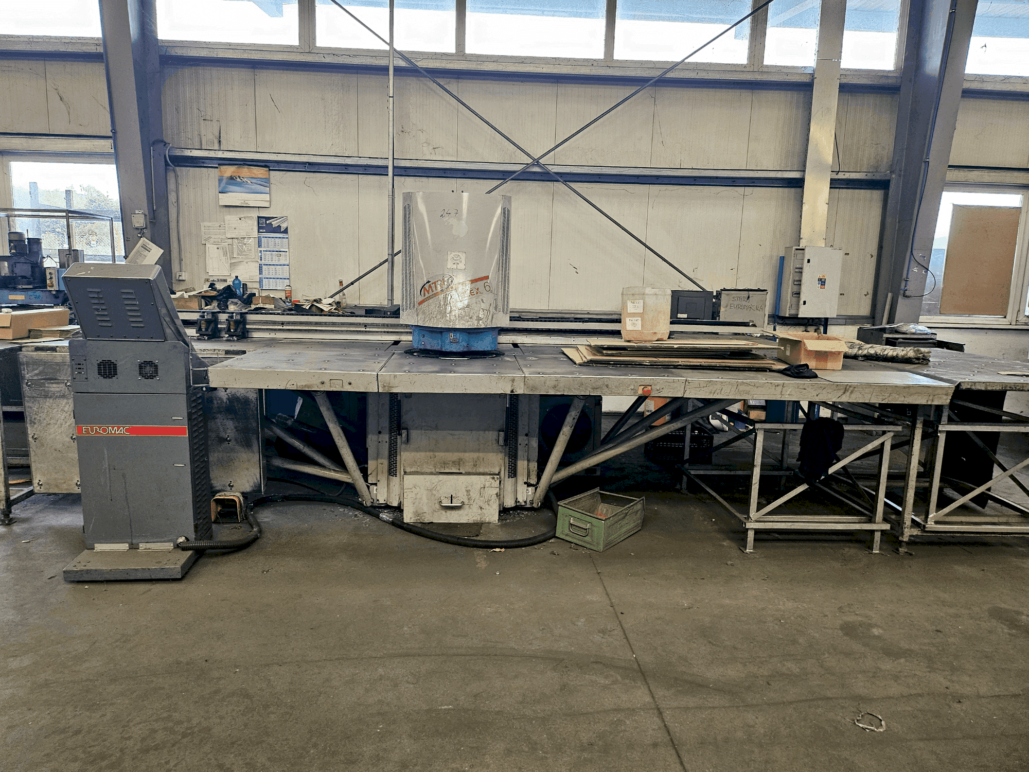 Prikaz  stroja Euromac MTX Flex 6  sprijeda