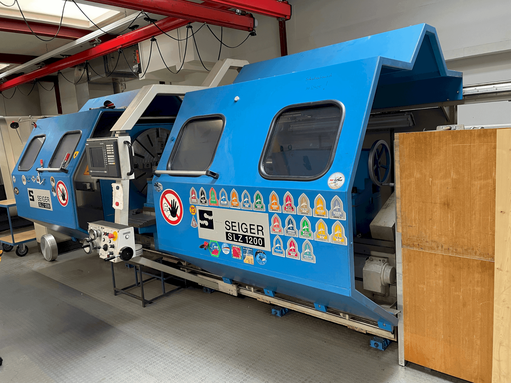 Prikaz  stroja SEIGER SLZ1200  sprijeda