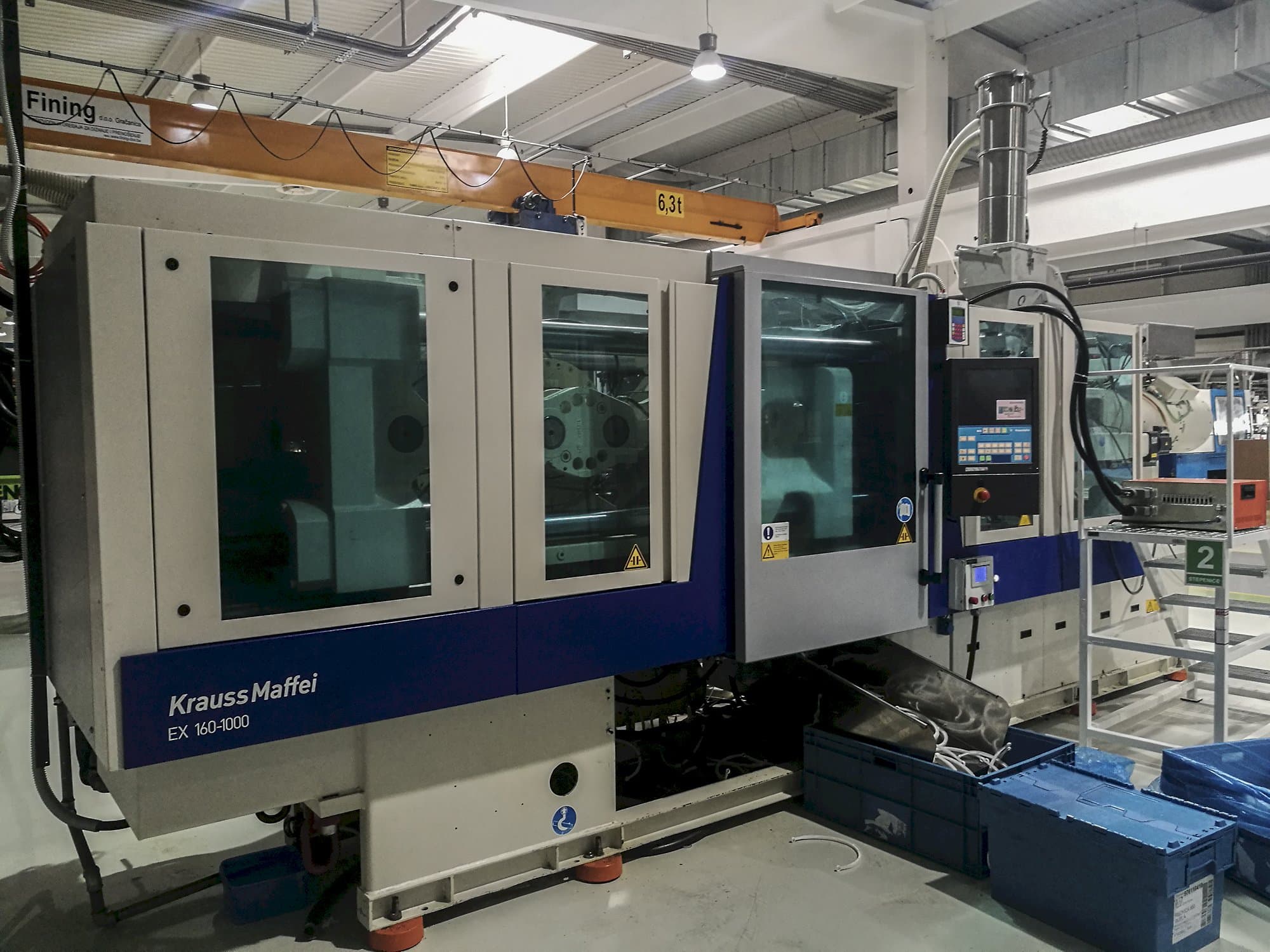Prikaz stroja Krauss Maffei 160-1000 EX slijeva