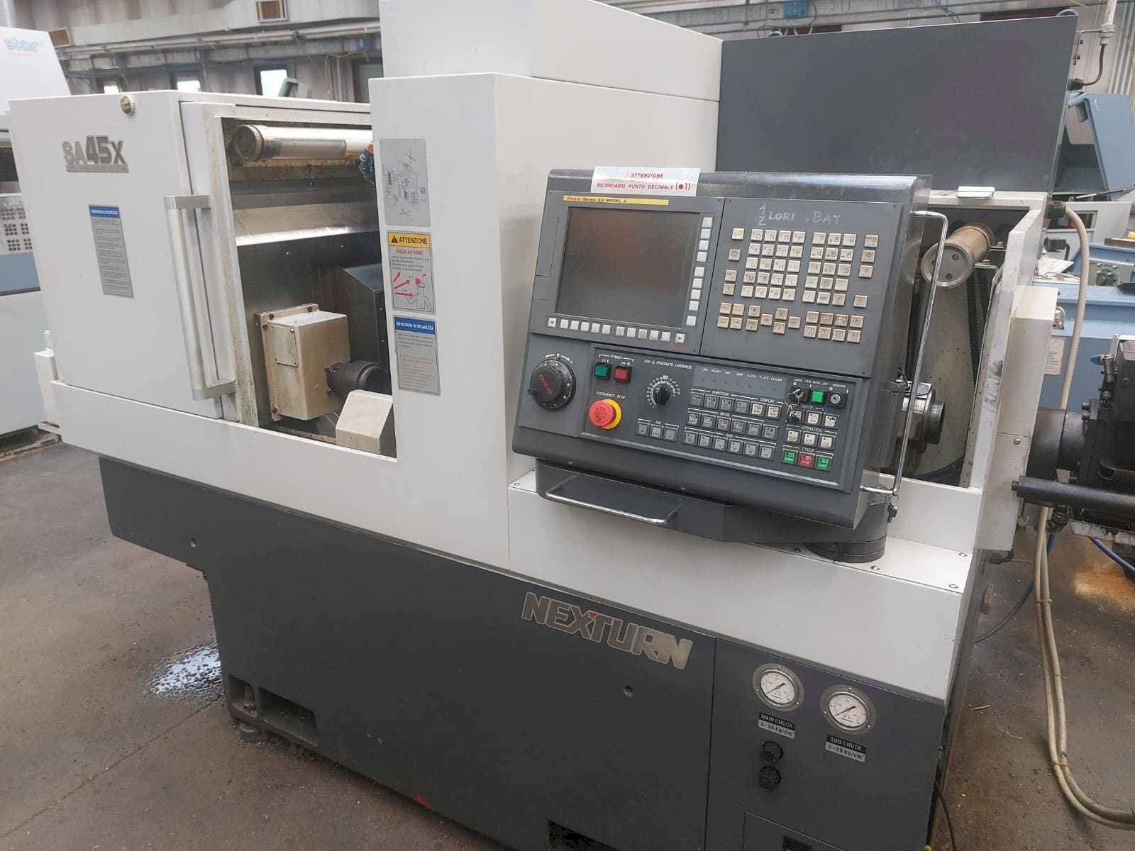 Prikaz  stroja Nexturn SA 45X  sprijeda