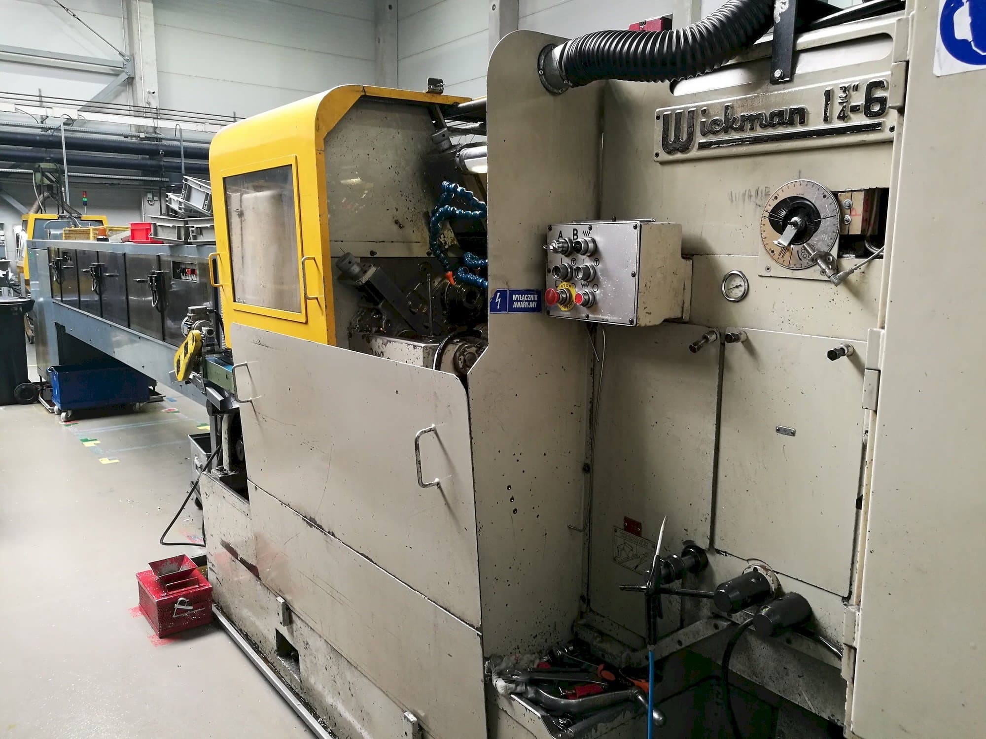 Prikaz  stroja Wickman 1  3/4"-6  sprijeda