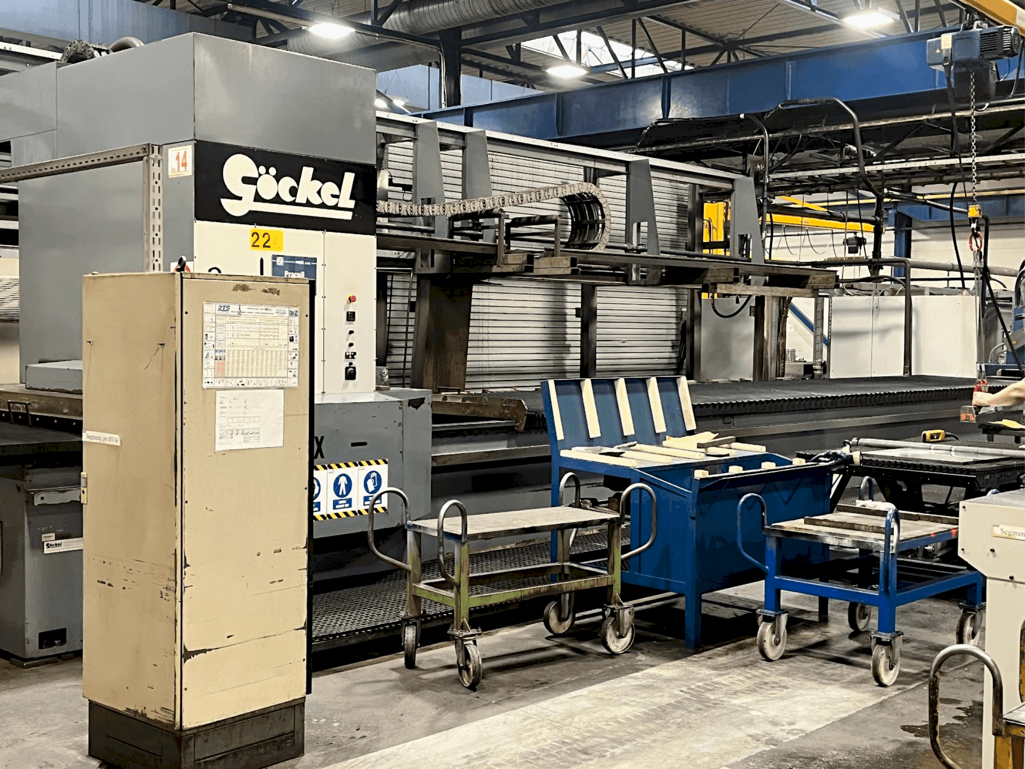 Prikaz  stroja GÖCKEL G130  sprijeda