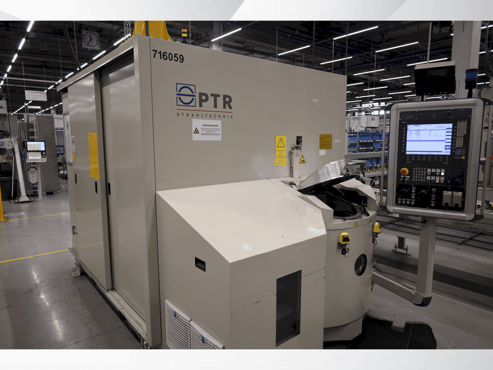 Prikaz  stroja PTR Strahltechnik EBW PS 4-1 60-6 CH  sprijeda