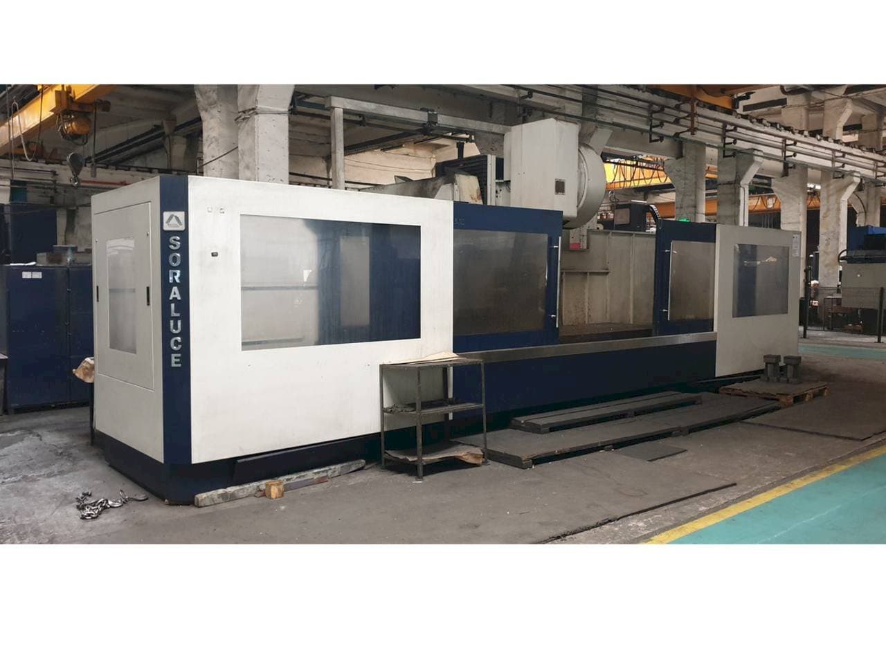 Prikaz  stroja Soraluce TA 35  sprijeda
