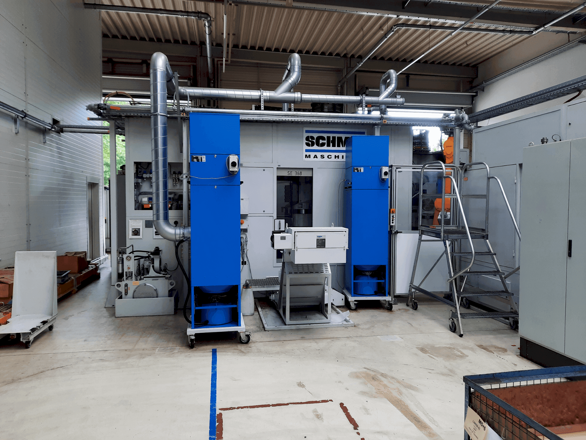 Prikaz  stroja SCHMID SE 368  sprijeda