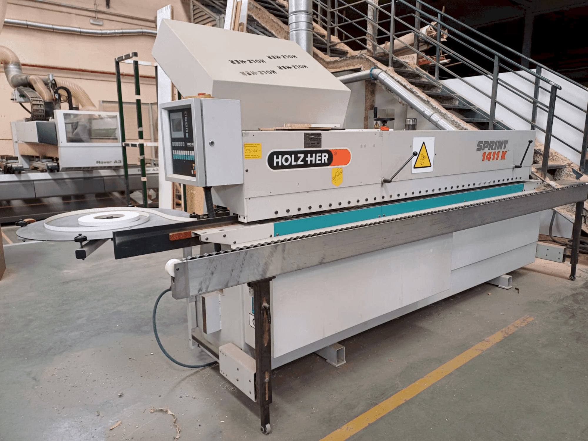 Prikaz  stroja HOLZHER SPRINT 1411K  sprijeda