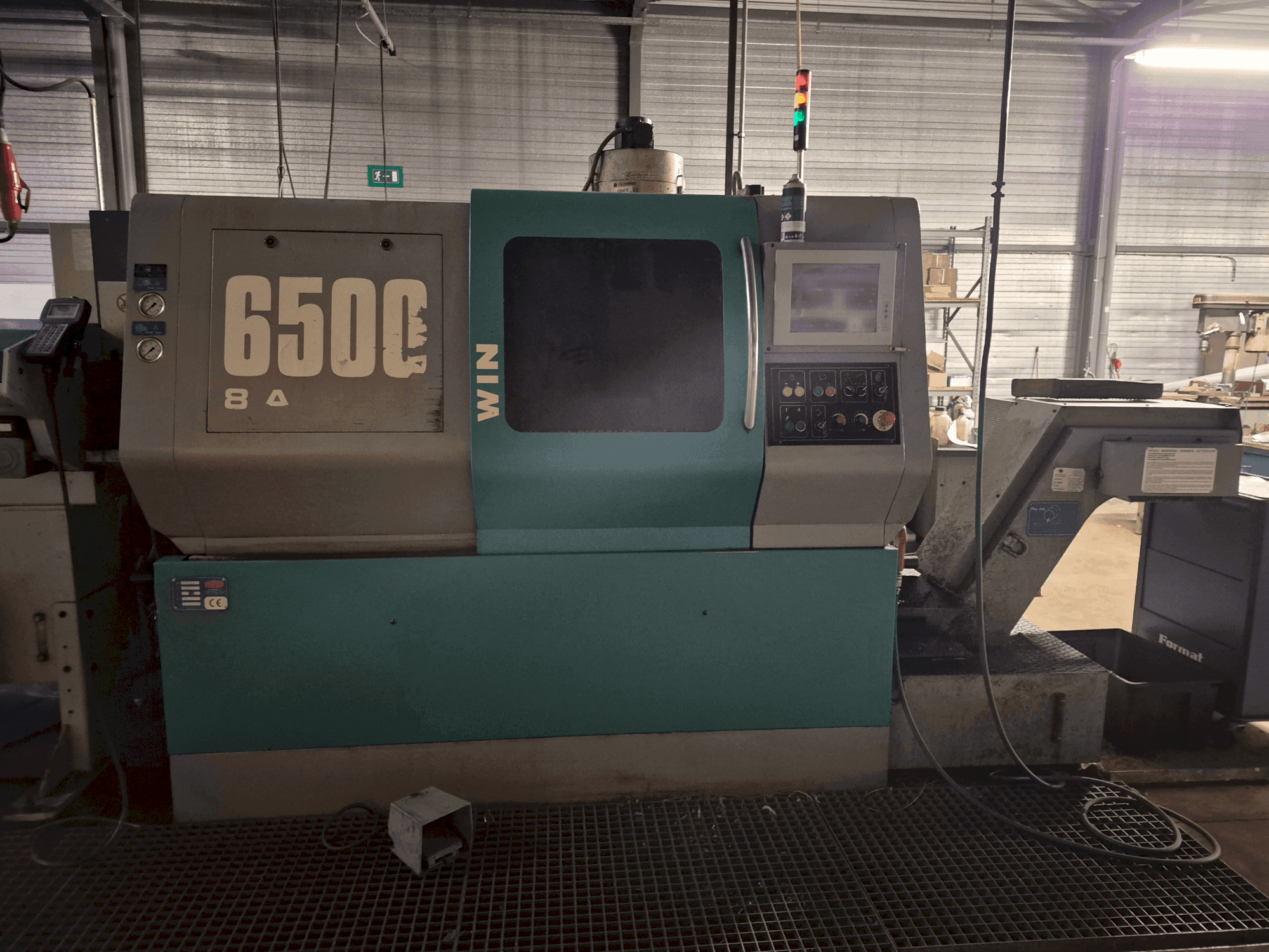 Prikaz  stroja MUPEM WIN 6500  sprijeda