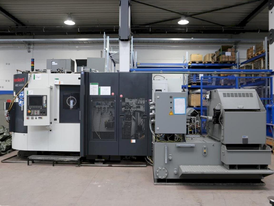 Prikaz  stroja Heckert HEC 400D  sprijeda