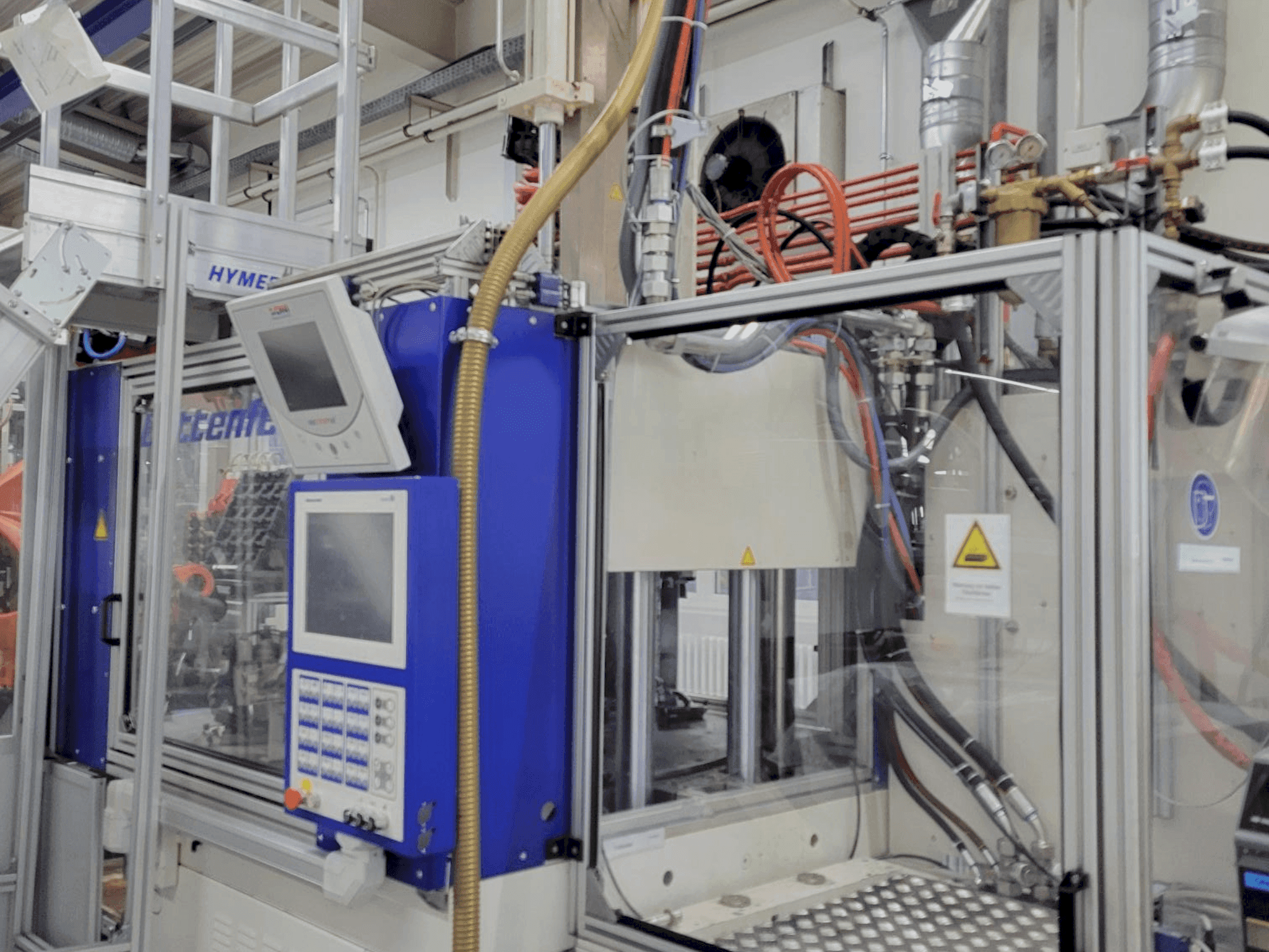 Prikaz  stroja Battenfeld VM 150/750V R1520 UNIGLOG B6S  sprijeda