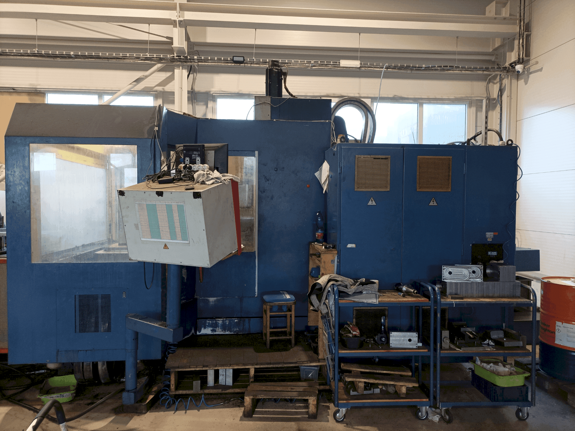 Prikaz  stroja ZPS MCFH 63  sprijeda