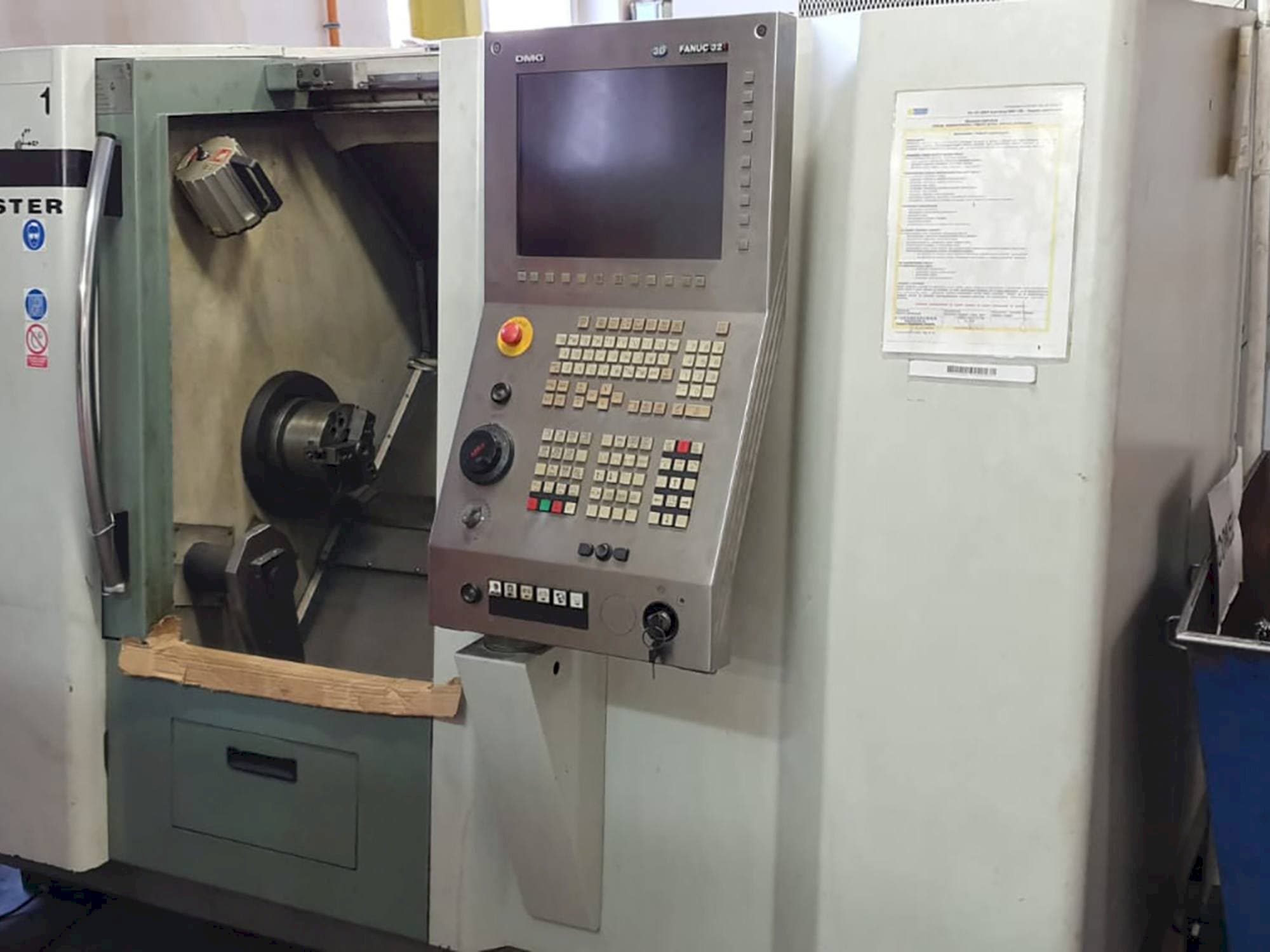 Prikaz  stroja Gildemeister CTX 210  sprijeda