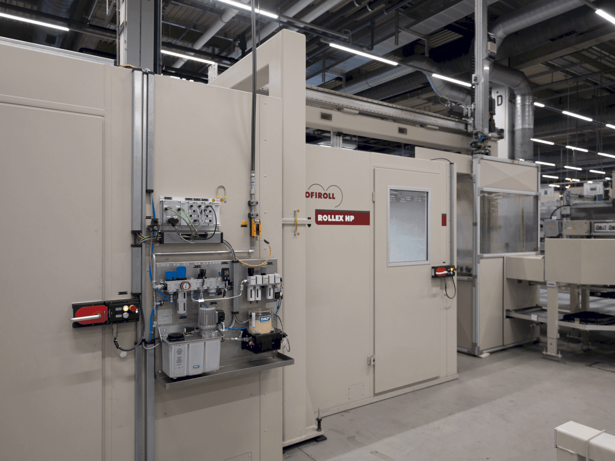 Prikaz  stroja PROFIROLL ROLLEX HP  sprijeda