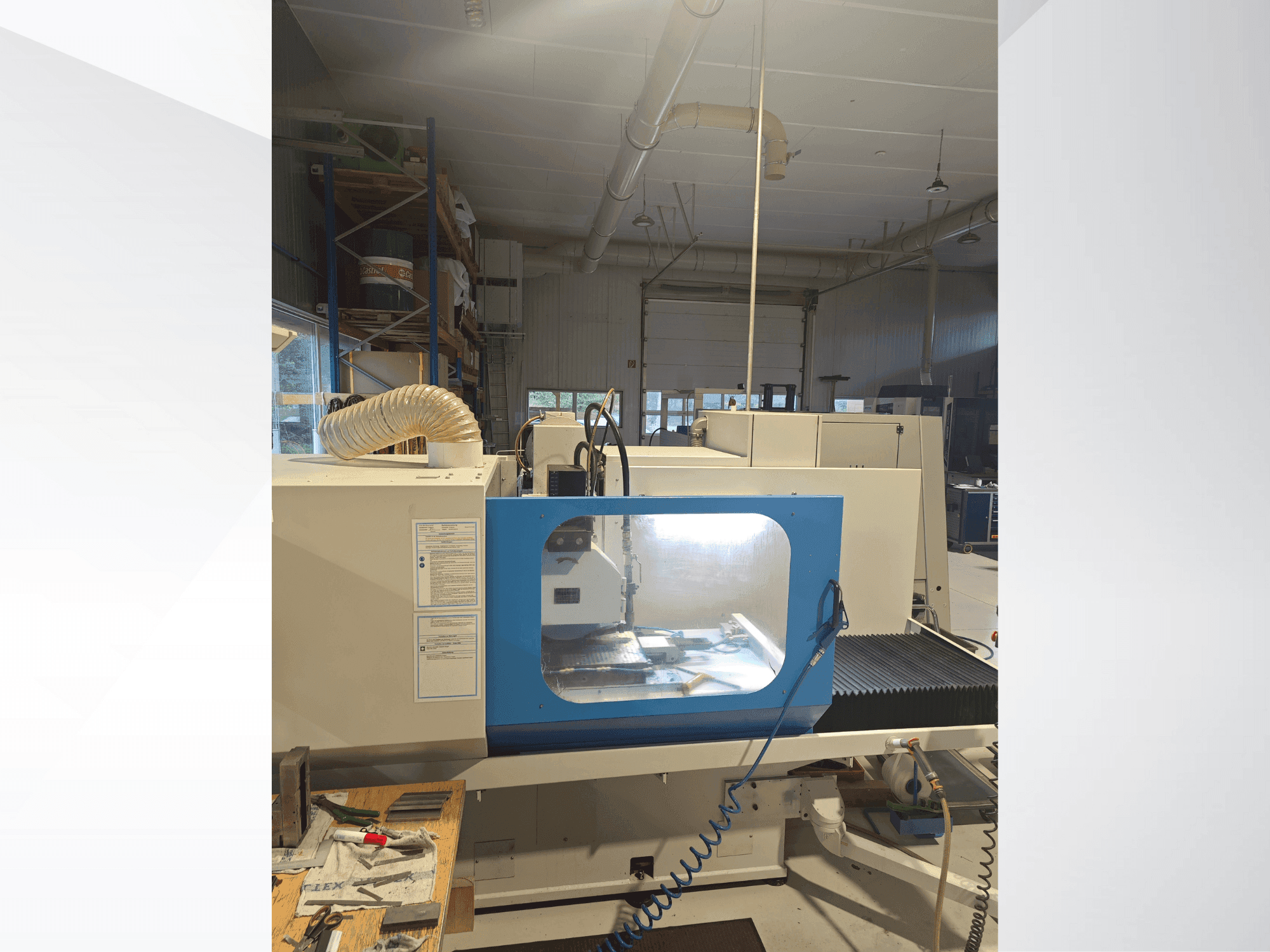 Prikaz  stroja ABA EL 1006  sprijeda