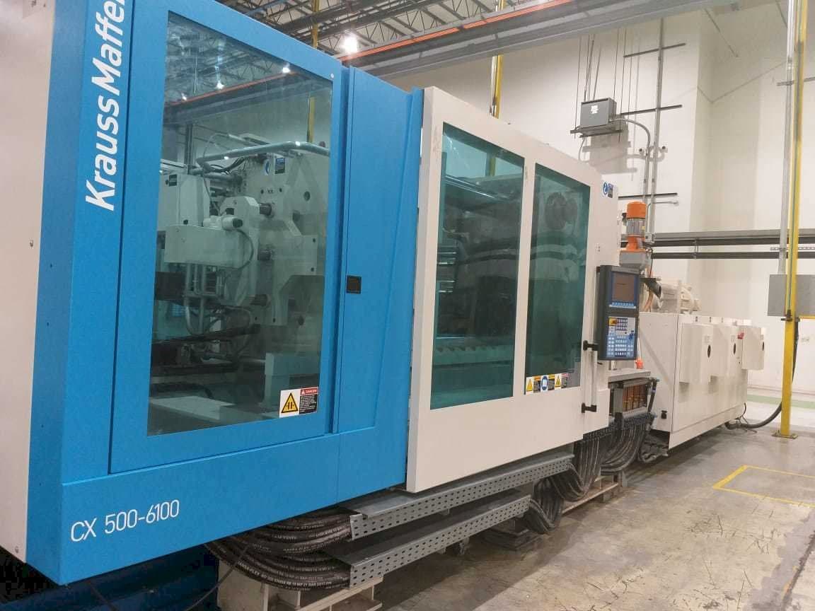 Prikaz  stroja Krauss Maffei 500-6100 CX  sprijeda