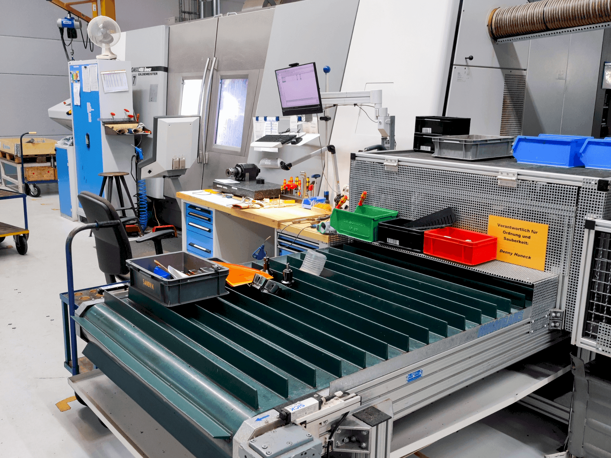 Prikaz  stroja DMG GMX 400l Stange  sprijeda