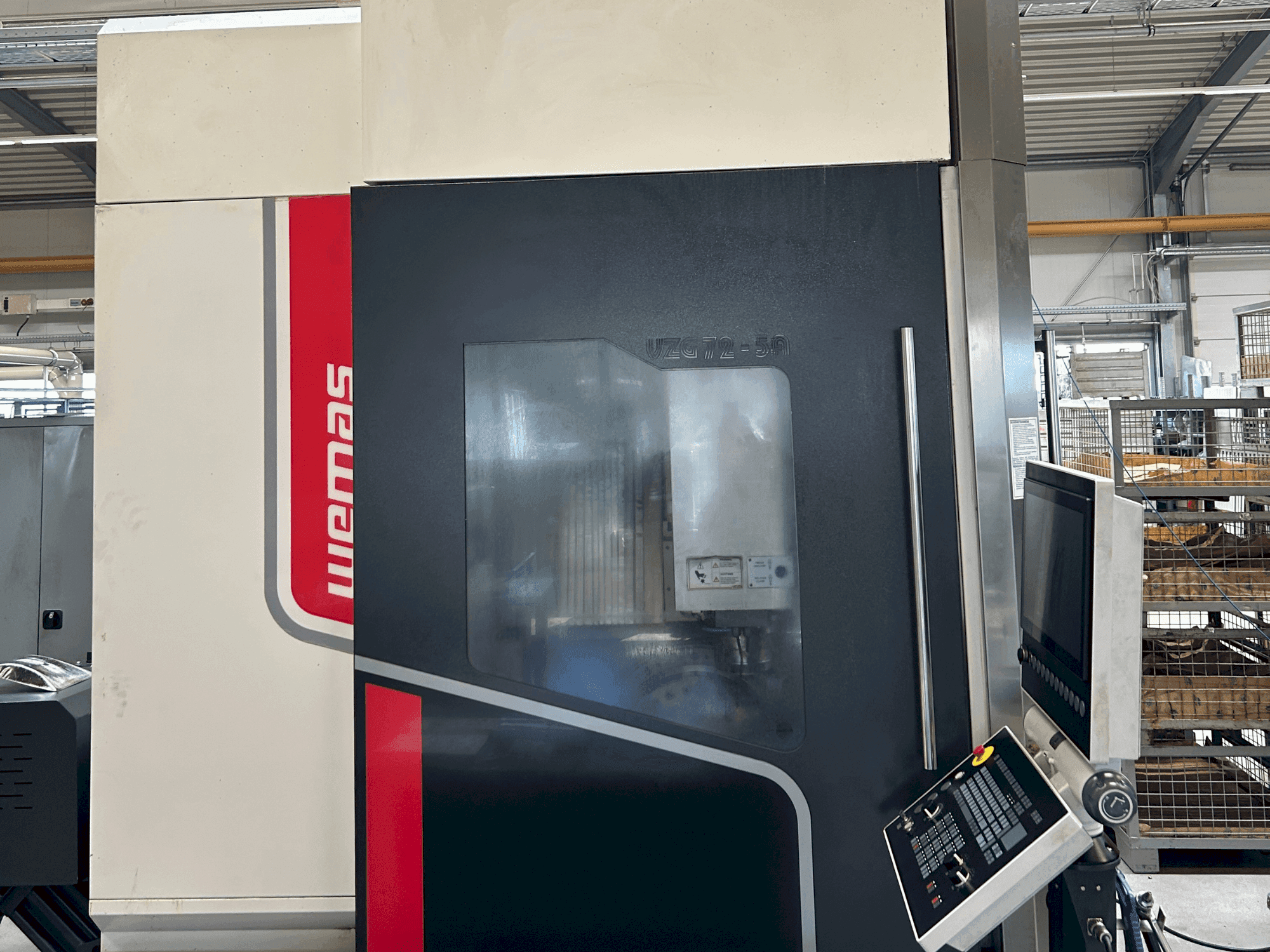 Prikaz  stroja WEMAS VZG 72-5A  sprijeda