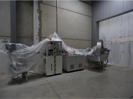 Prikaz  stroja SACMI EL 1500  sprijeda