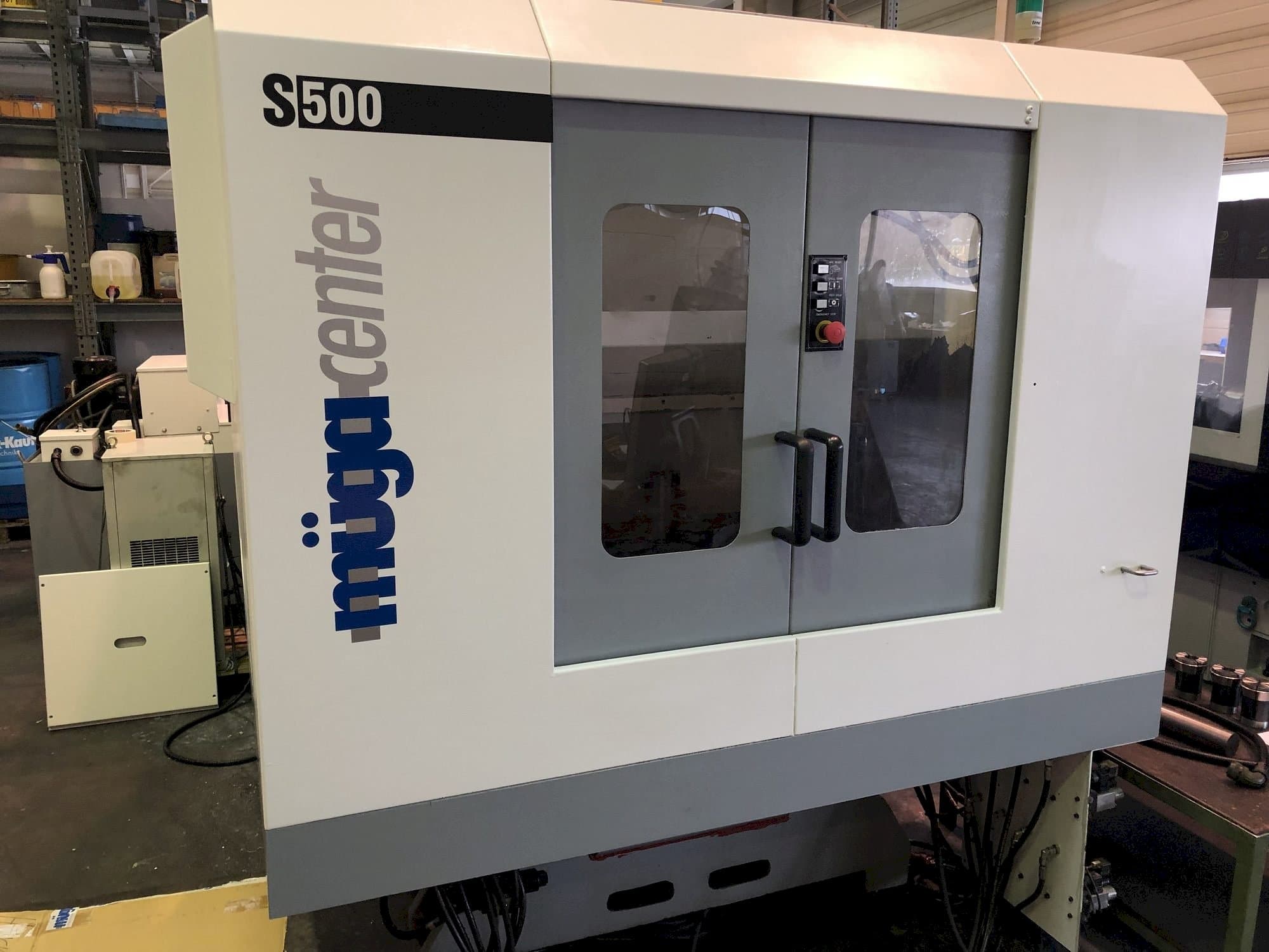 Prikaz  stroja Muga S500  sprijeda