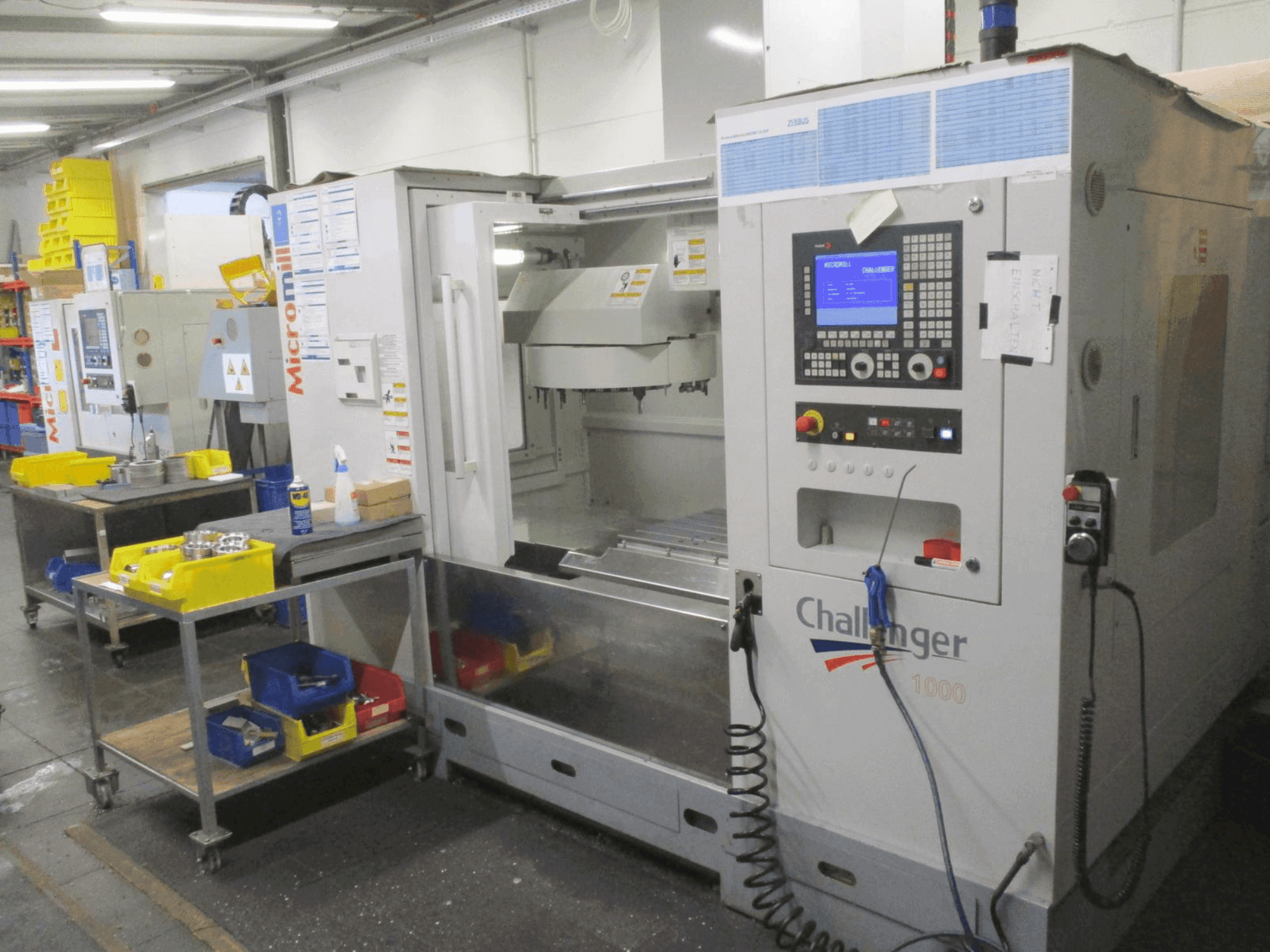 Prikaz  stroja BUFFALO Micromill Challenger MM-1000  sprijeda