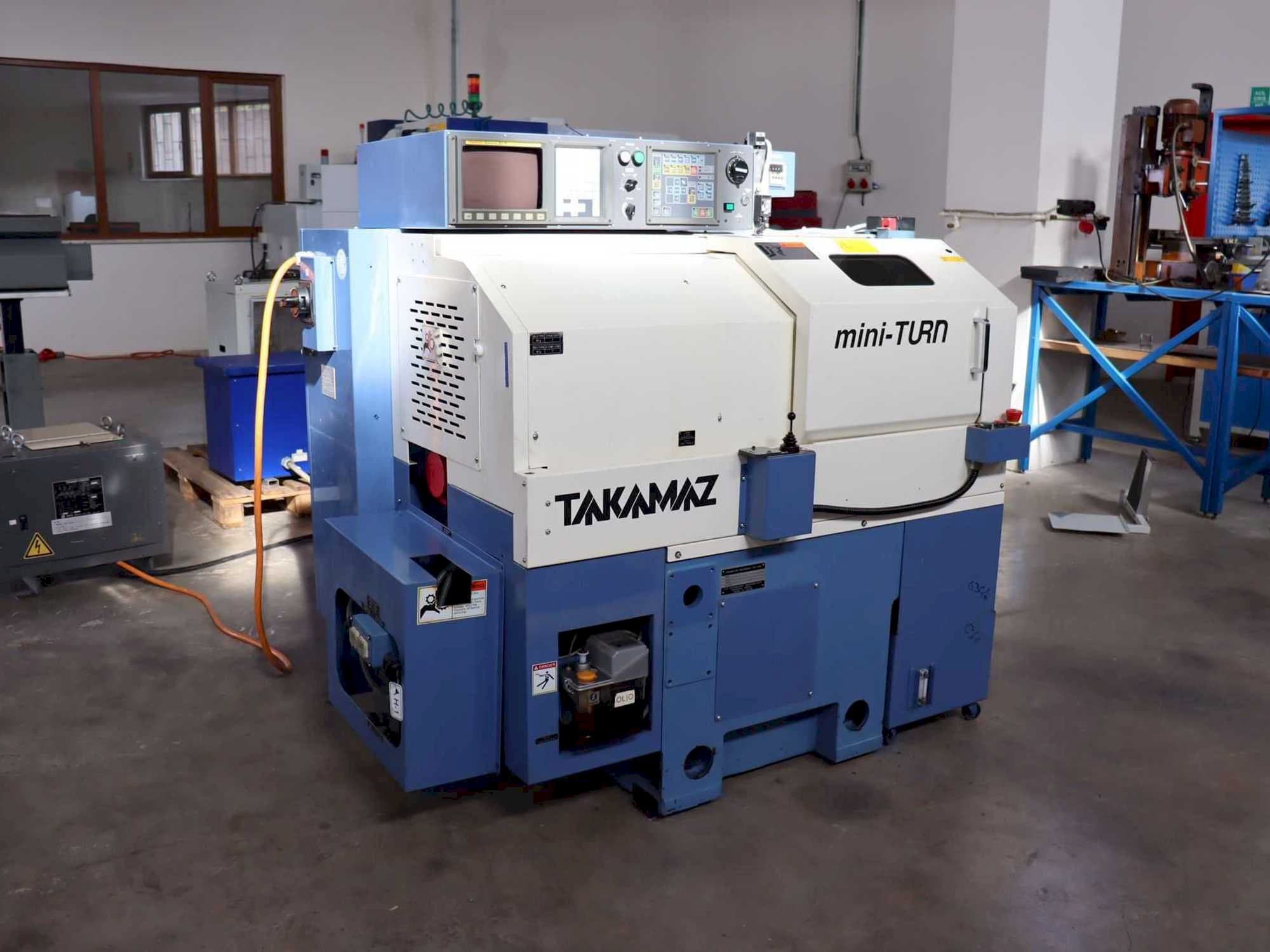Prikaz  stroja Takamaz mini-Turn  sprijeda