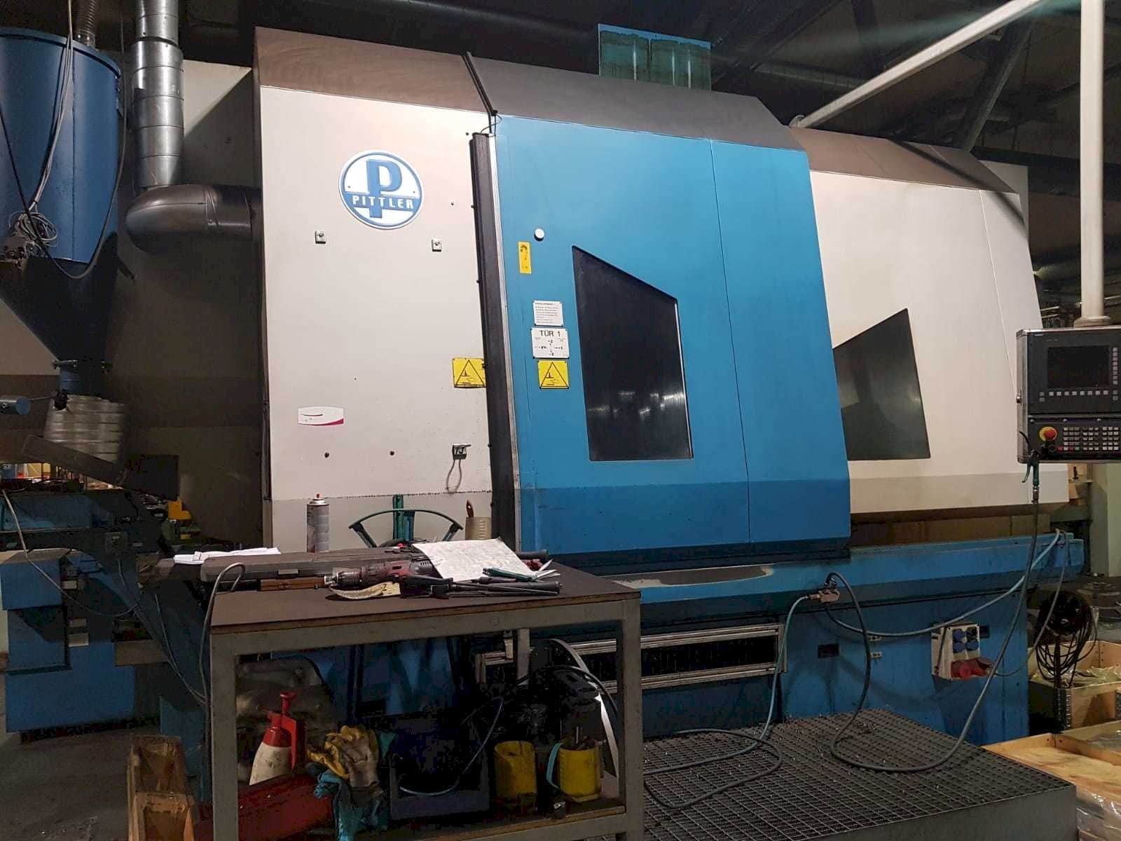 Prikaz  stroja Pittler PV 1000  sprijeda