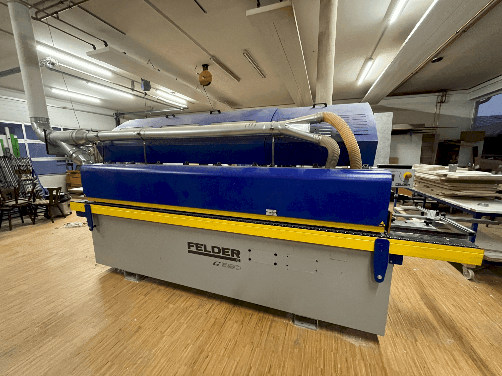 Prikaz  stroja FELDER MG580  sprijeda