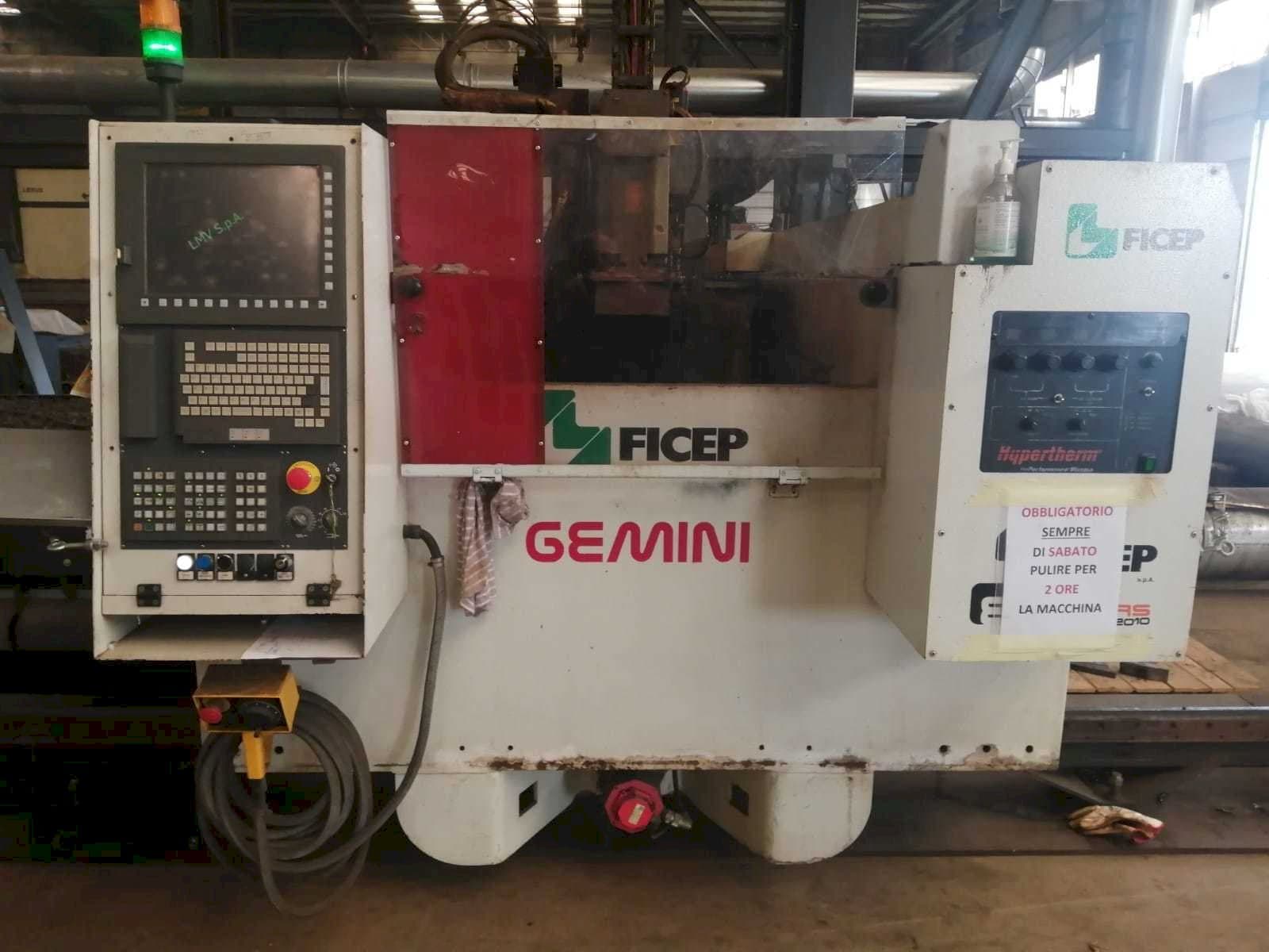 Prikaz  stroja FICEP GEMINI G32  sprijeda